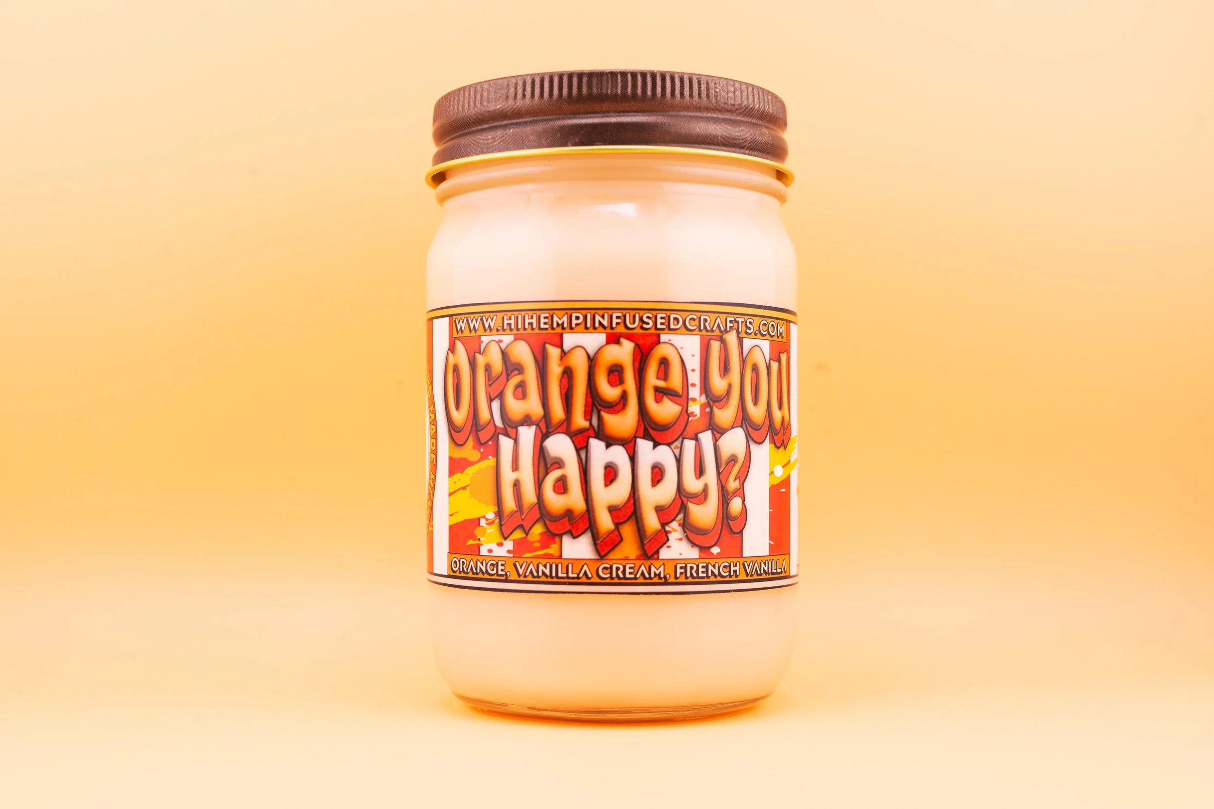 Orange You Happy Premium Soy Wax Candle