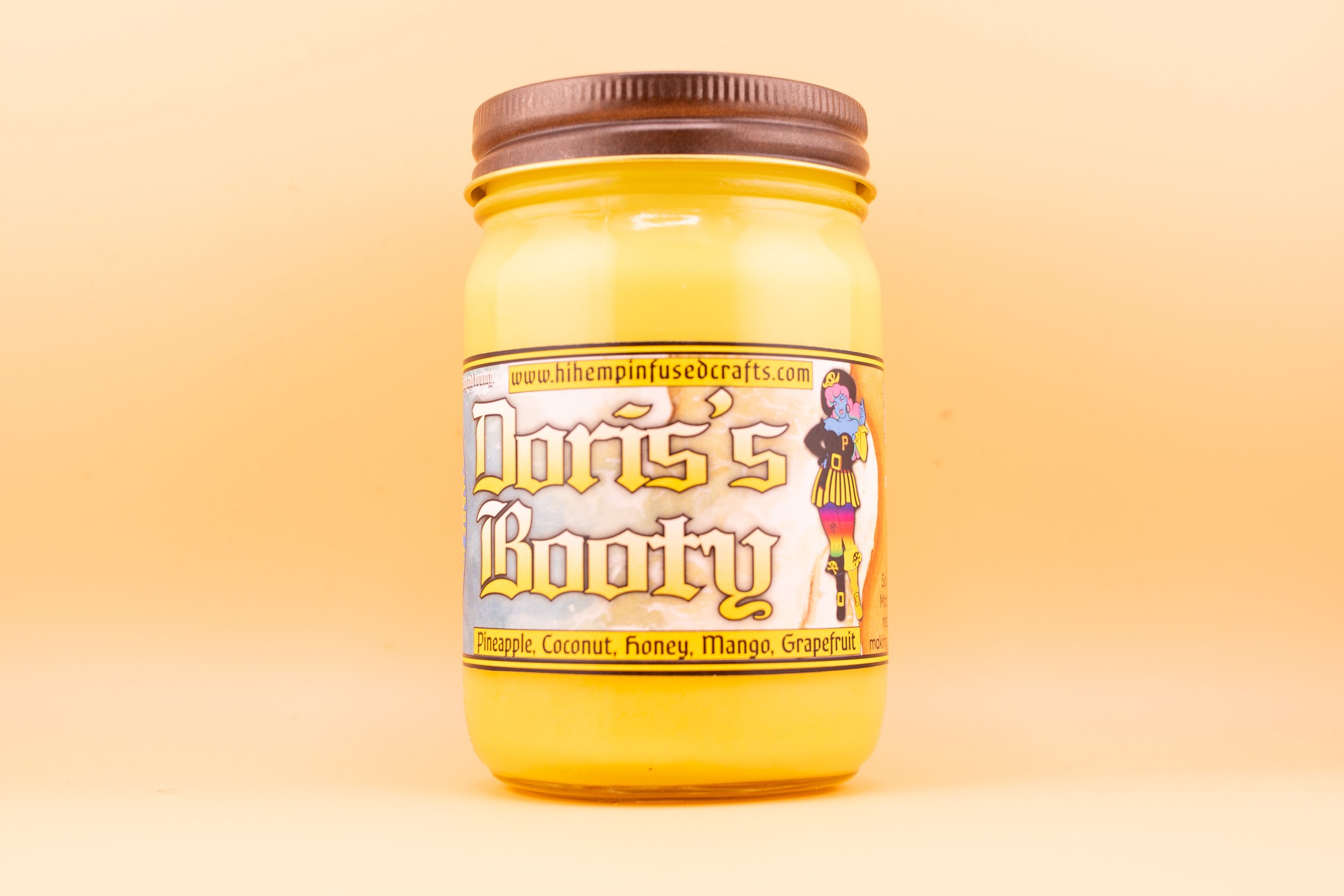 Doris's Booty Premium Soy Wax Candle