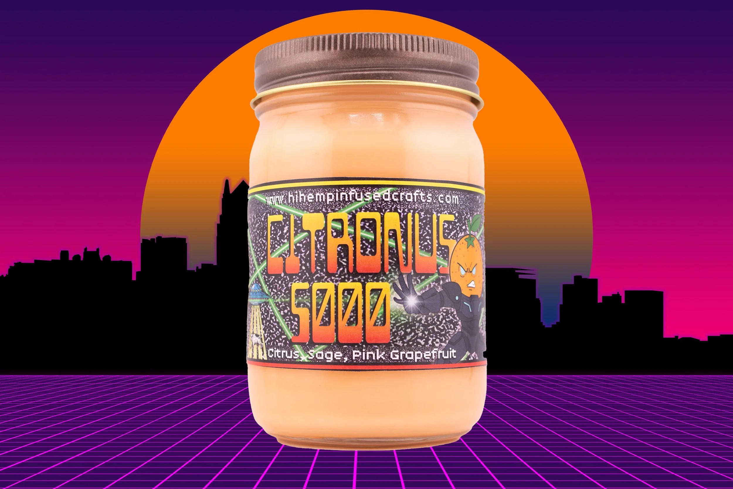 Citronus 5000 Premium Soy Wax Candle