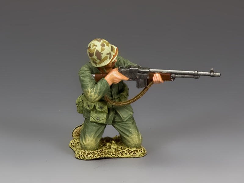 King & Country WWII US Marine shotgun Marine USMC036 War in The Pacific  for sale online