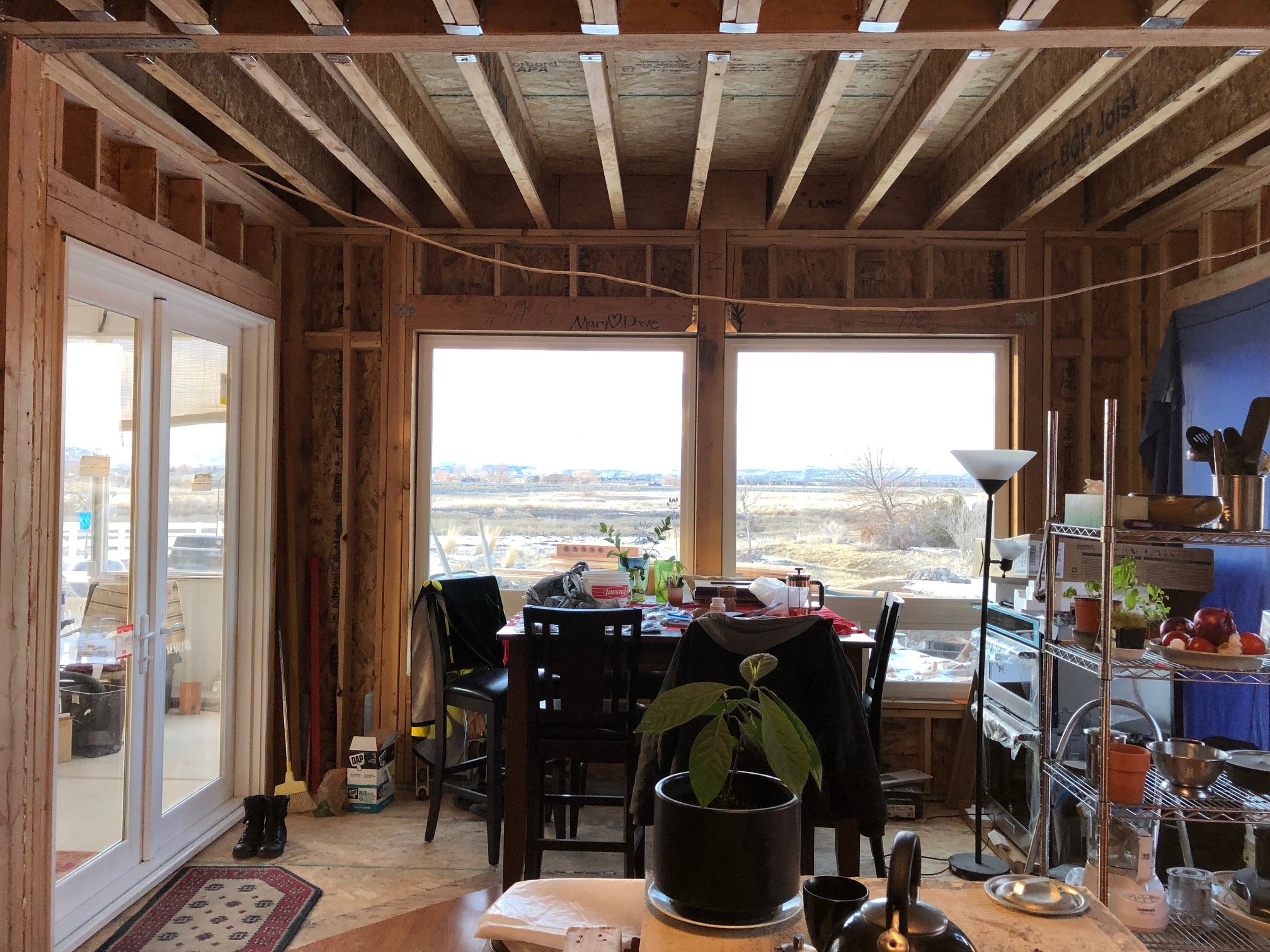 Almost finished dining room extension