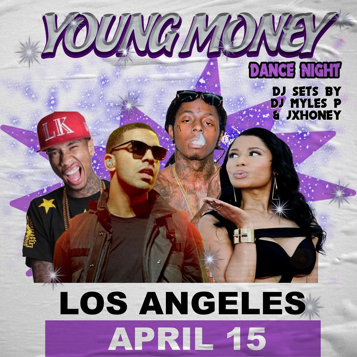Throwing it back to the Young Money era at the Virgil in LA this Saturday! 🔥 
Join us for a tribute dance party as we celebrate the iconic hits from Lil Wayne, Drake, Nicki Minaj and more. Limited tickets available, so don't miss out! 💰