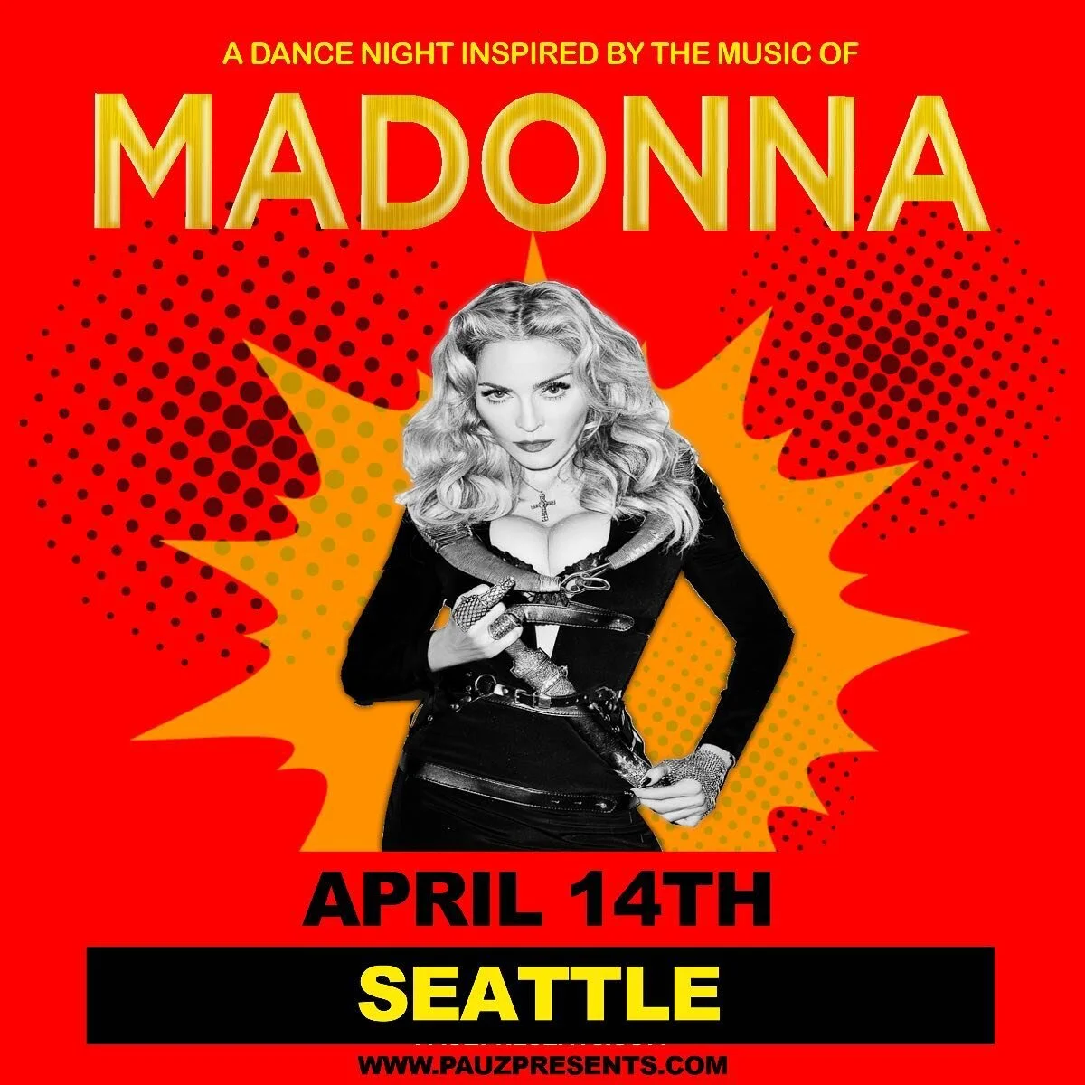 Seattle!!! 💙 Get into the groove with our Madonna tribute night @chopsueyseattle 
Free RSVPs are sold out, and only tickets remain. Link is in bio! 
See you soon 🍾