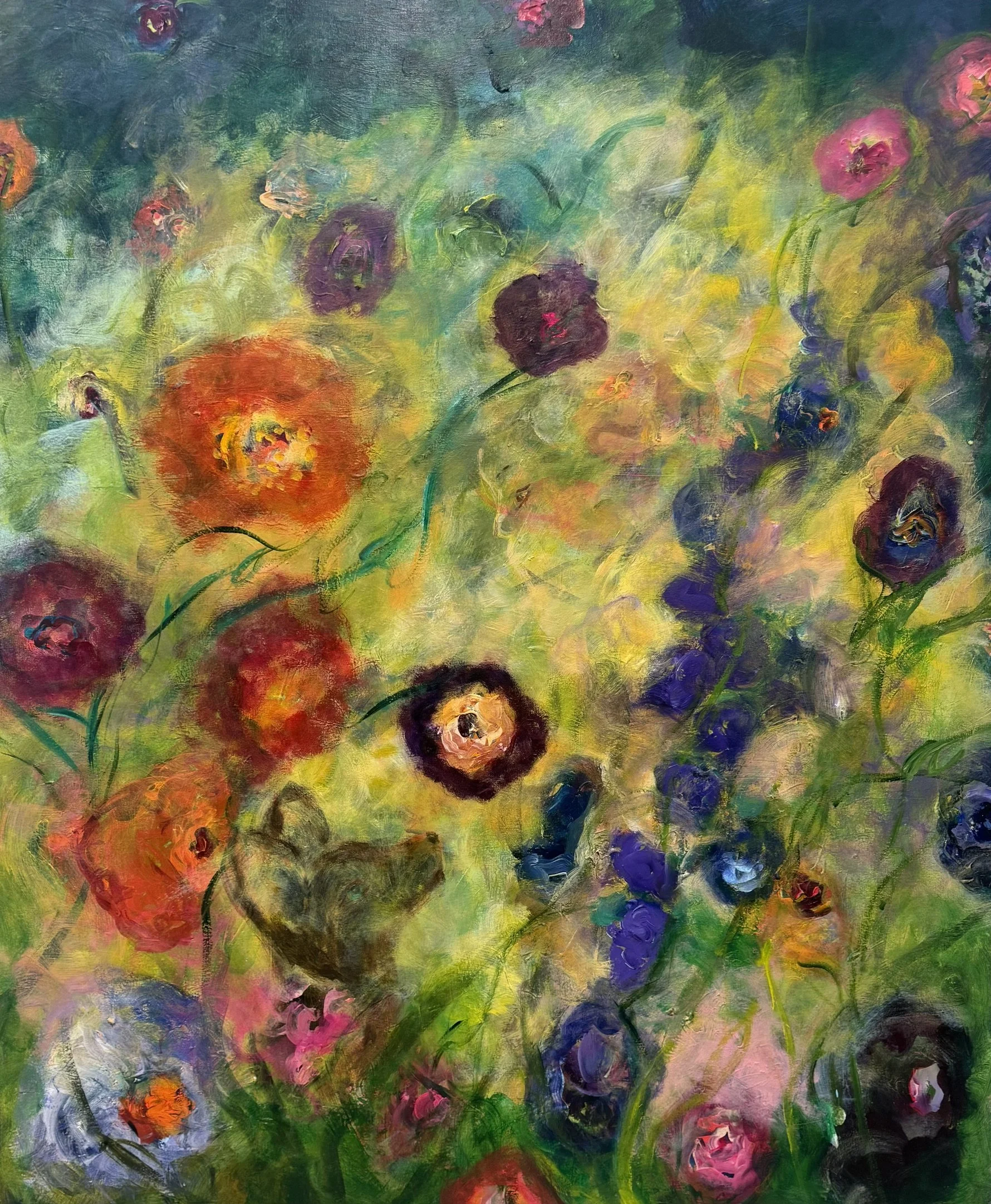 Unconditional Love: 46x53, Acrylic on Canvas