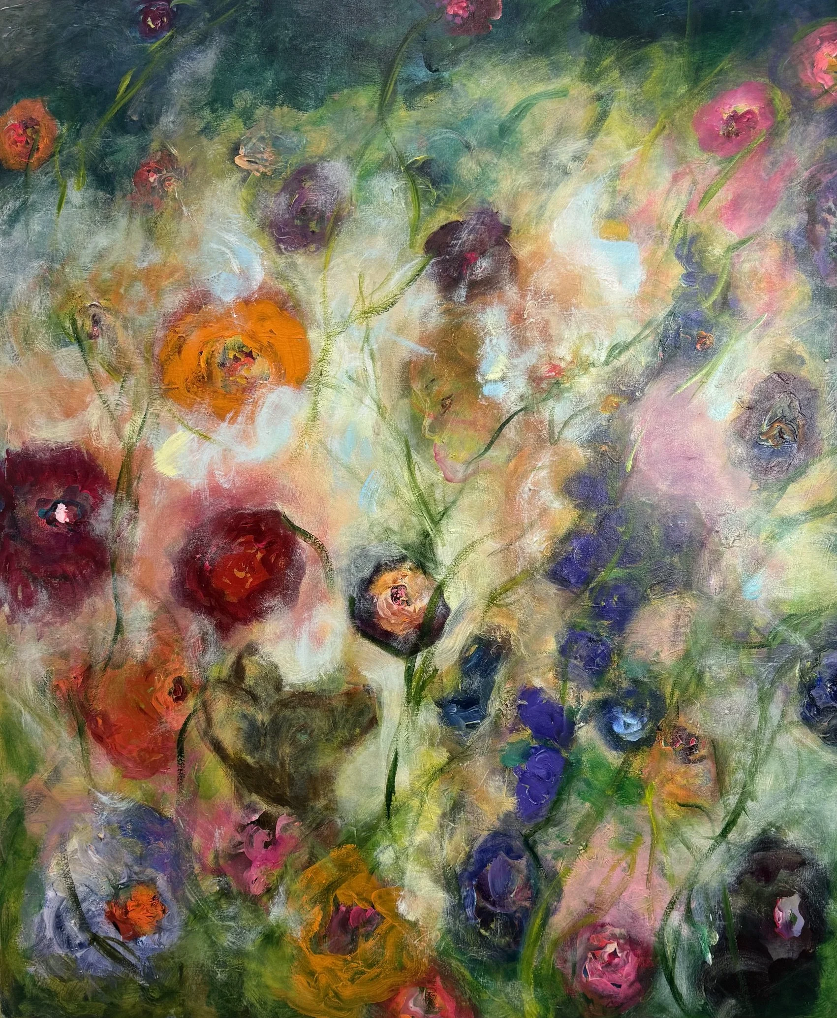 Unconditional Love: 46x53, Acrylic on Canvas
