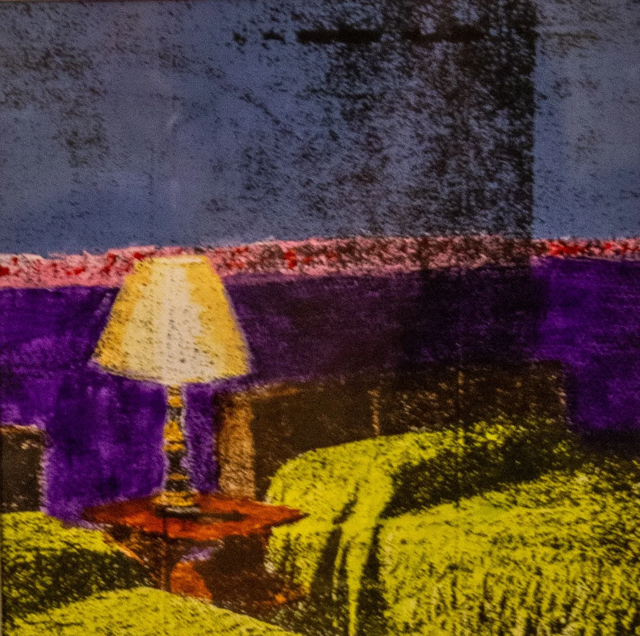 Time-travel Motel - Melinda Green Harvey, 4x4, $150