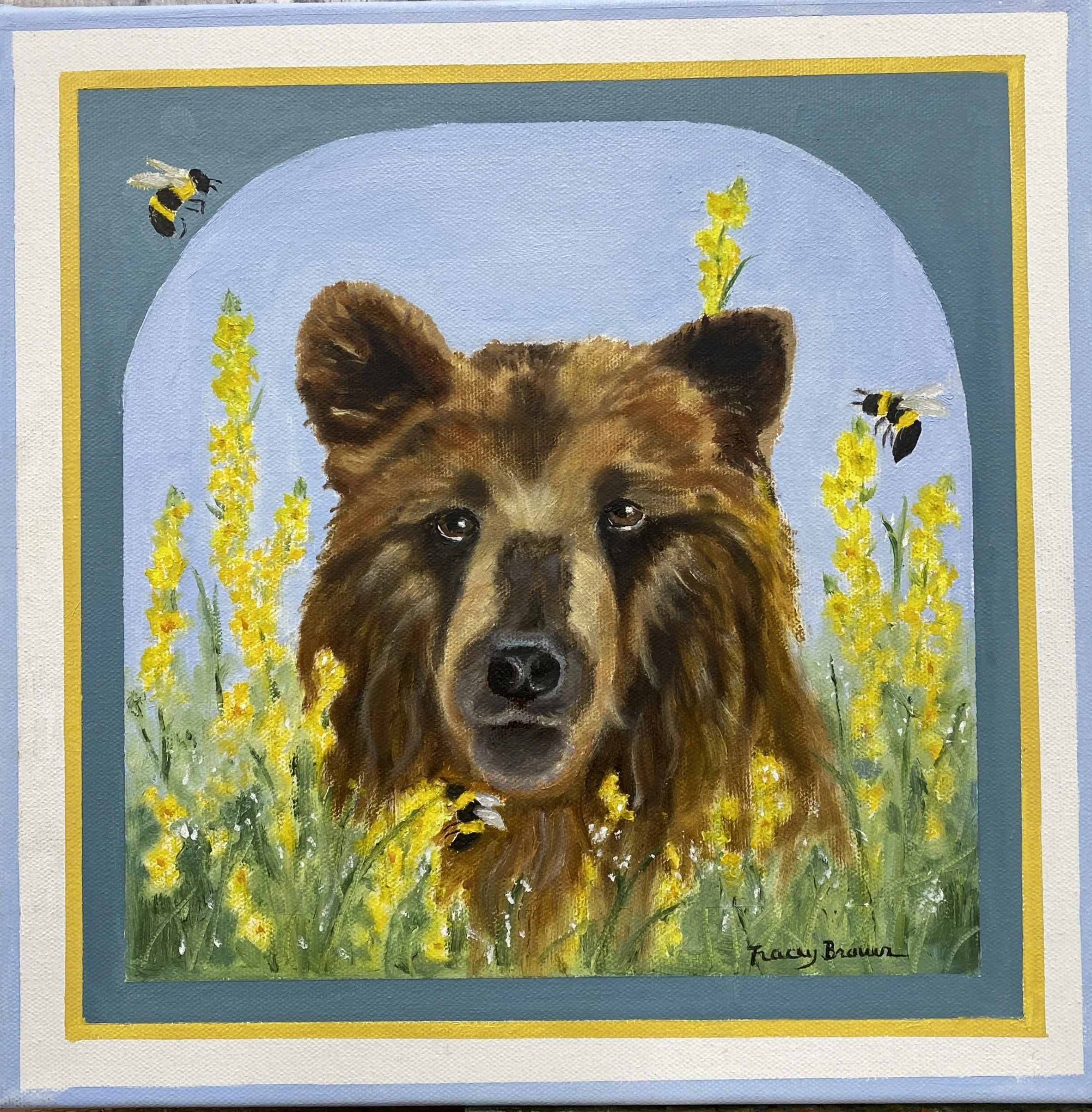 Sir Honey Pot - 10x10", $300