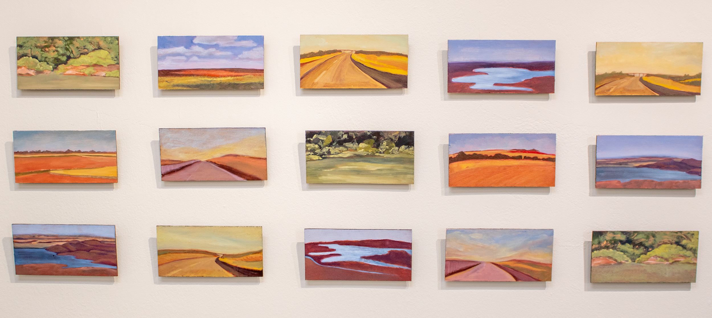 Oklahoma Panelettes - Set of 15, $186 each