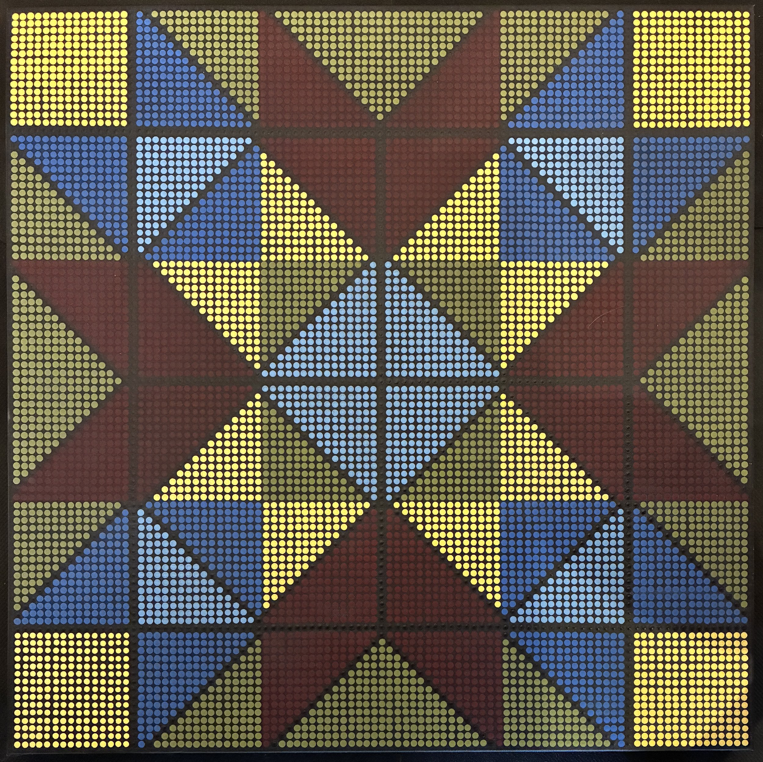 "Wyoming Star" - Carrie Daley, Acrylic on canvas, 24 x 24 in, $420