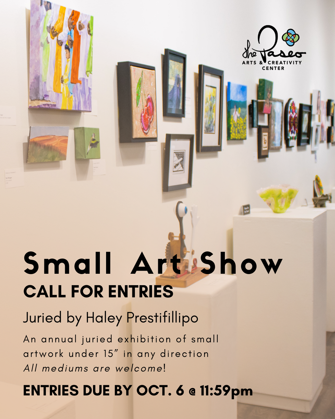 Call for Entries - Small Art Show
