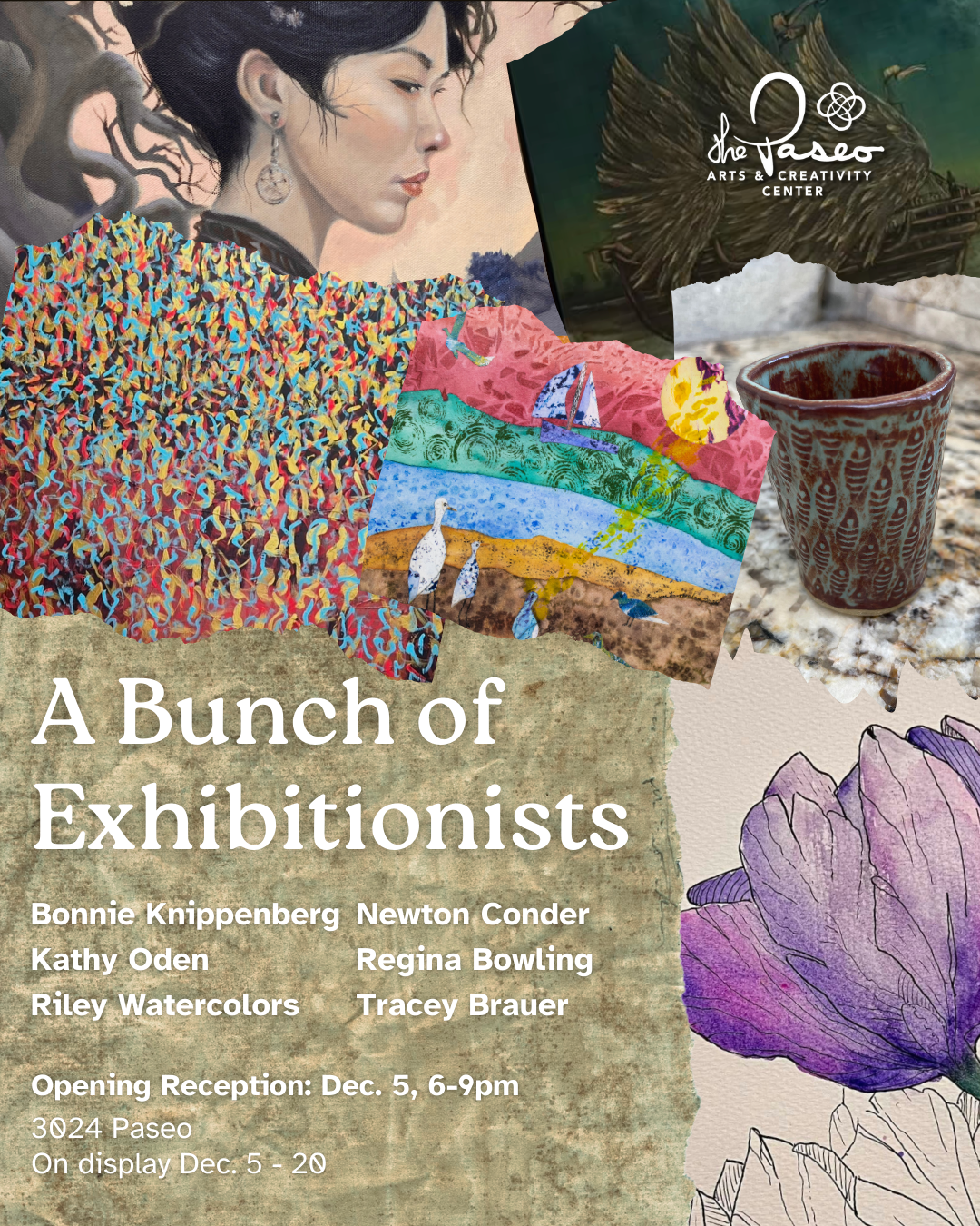 A Bunch of Exhibitionists - Group Art Show