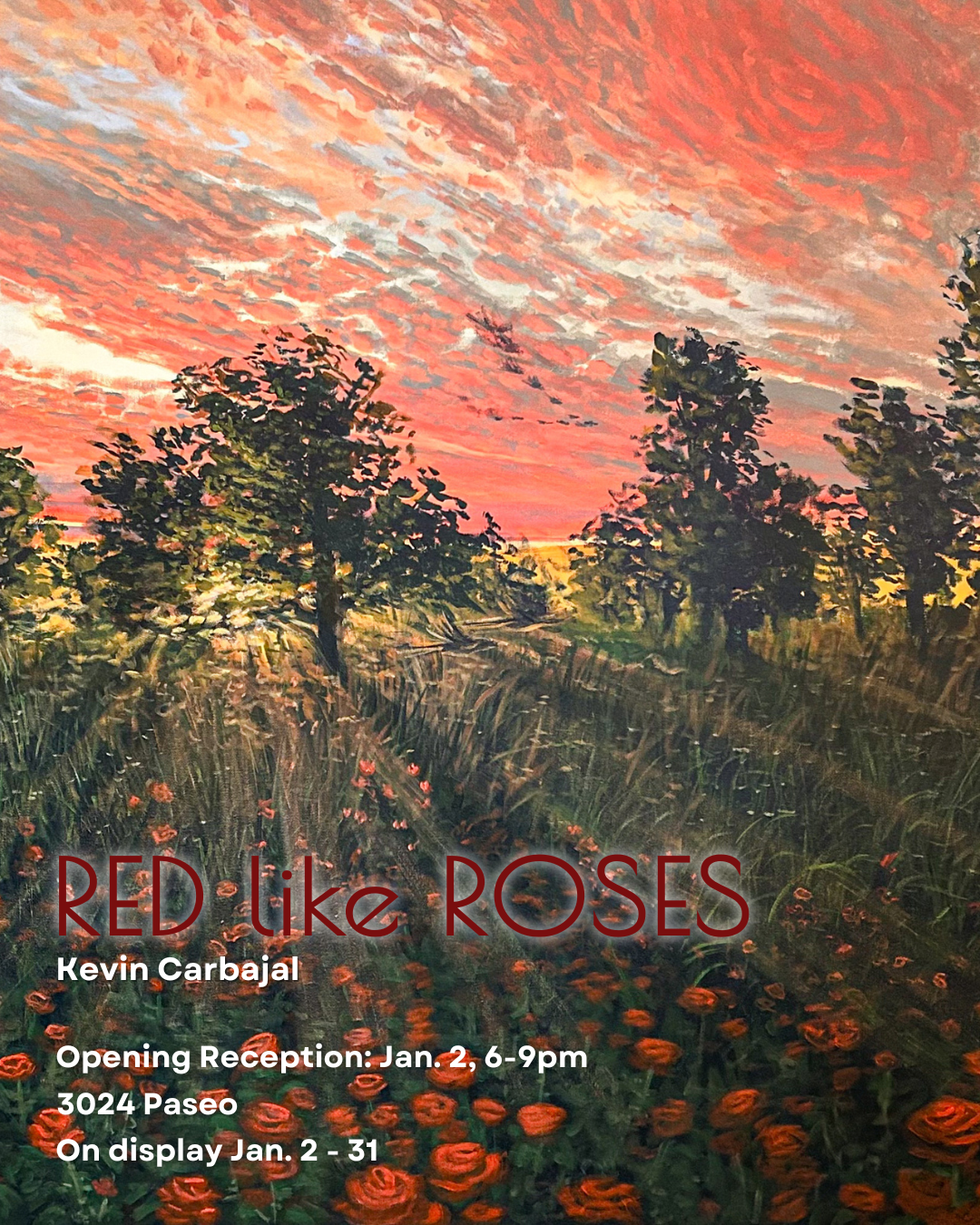 RED Like Roses by Kevin Carbajal