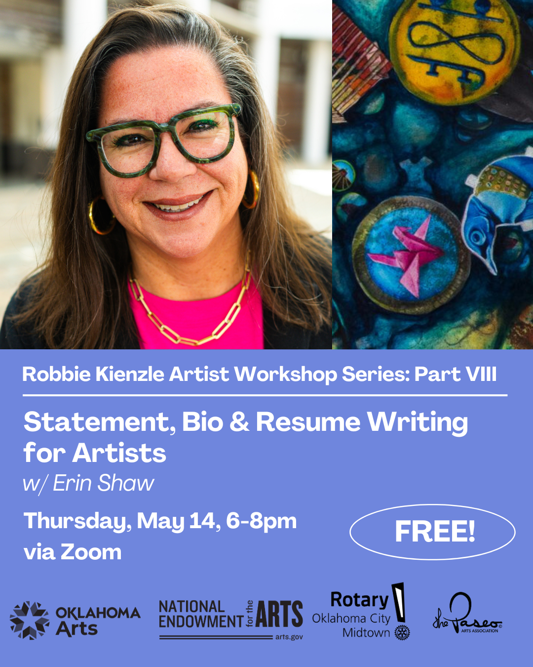 Artist Statement, Bio and Resume Writing w/ Erin Shaw