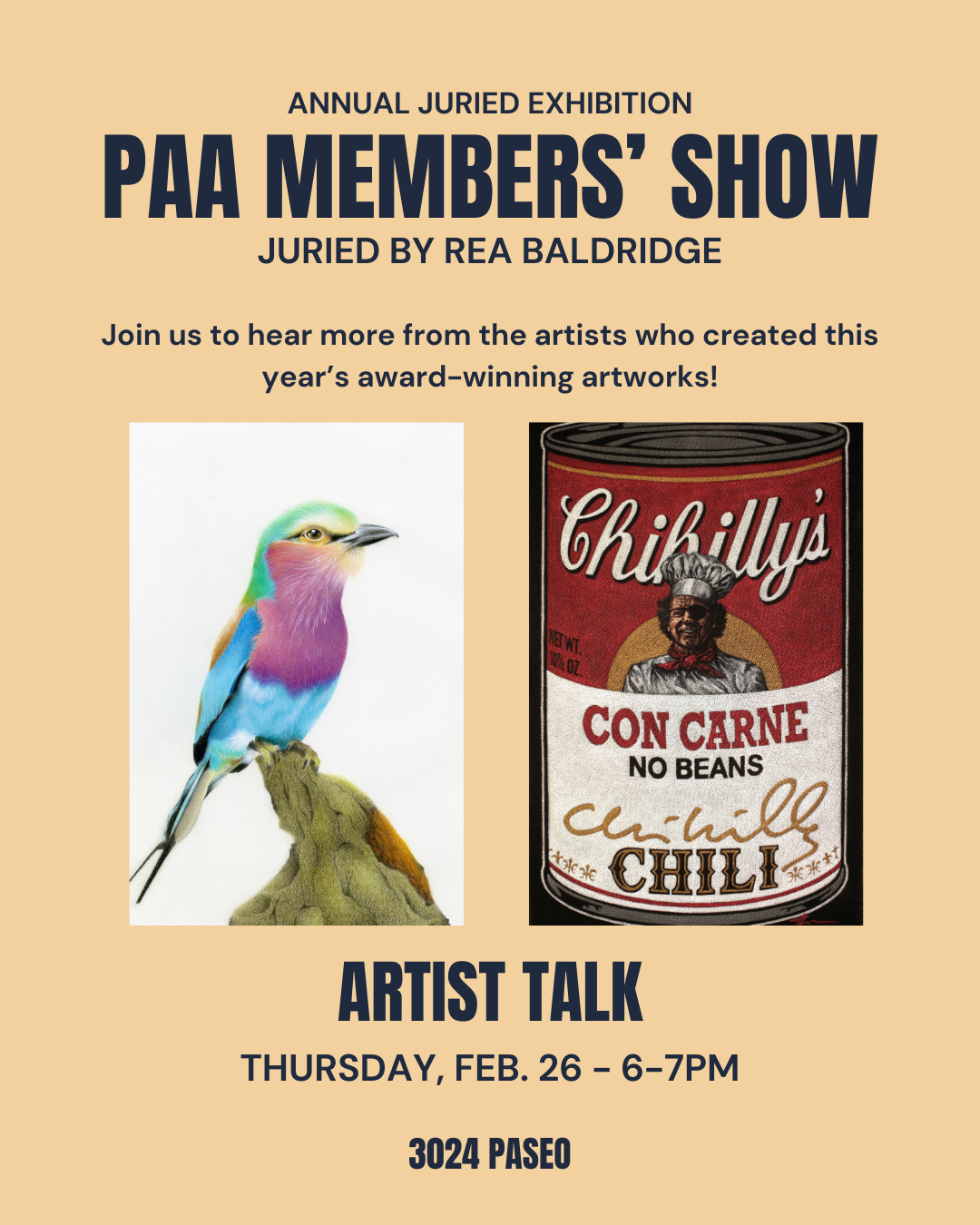 Artist Talk - PAA Members' Show
