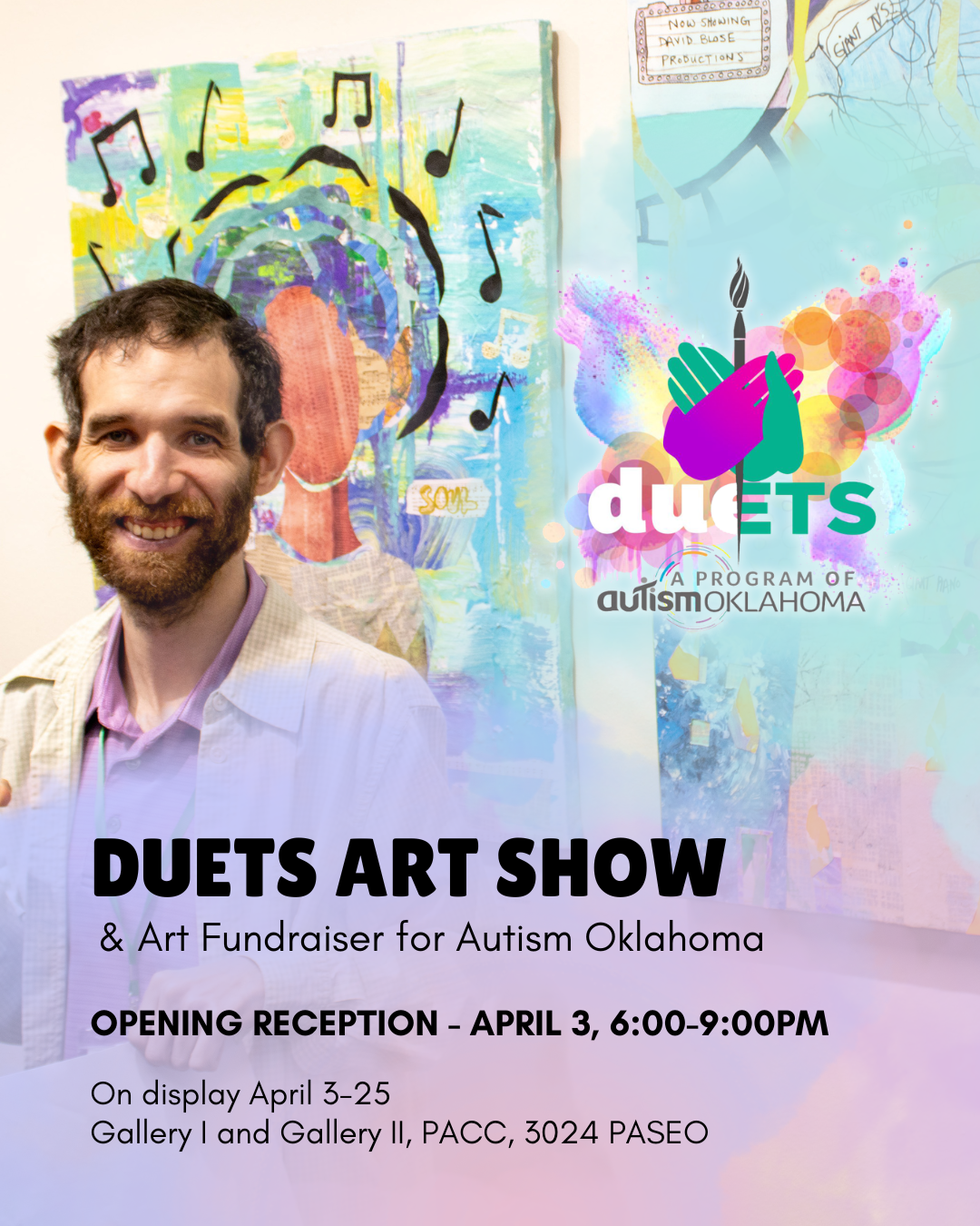 Duets Art Show & Autism OK Fundraiser