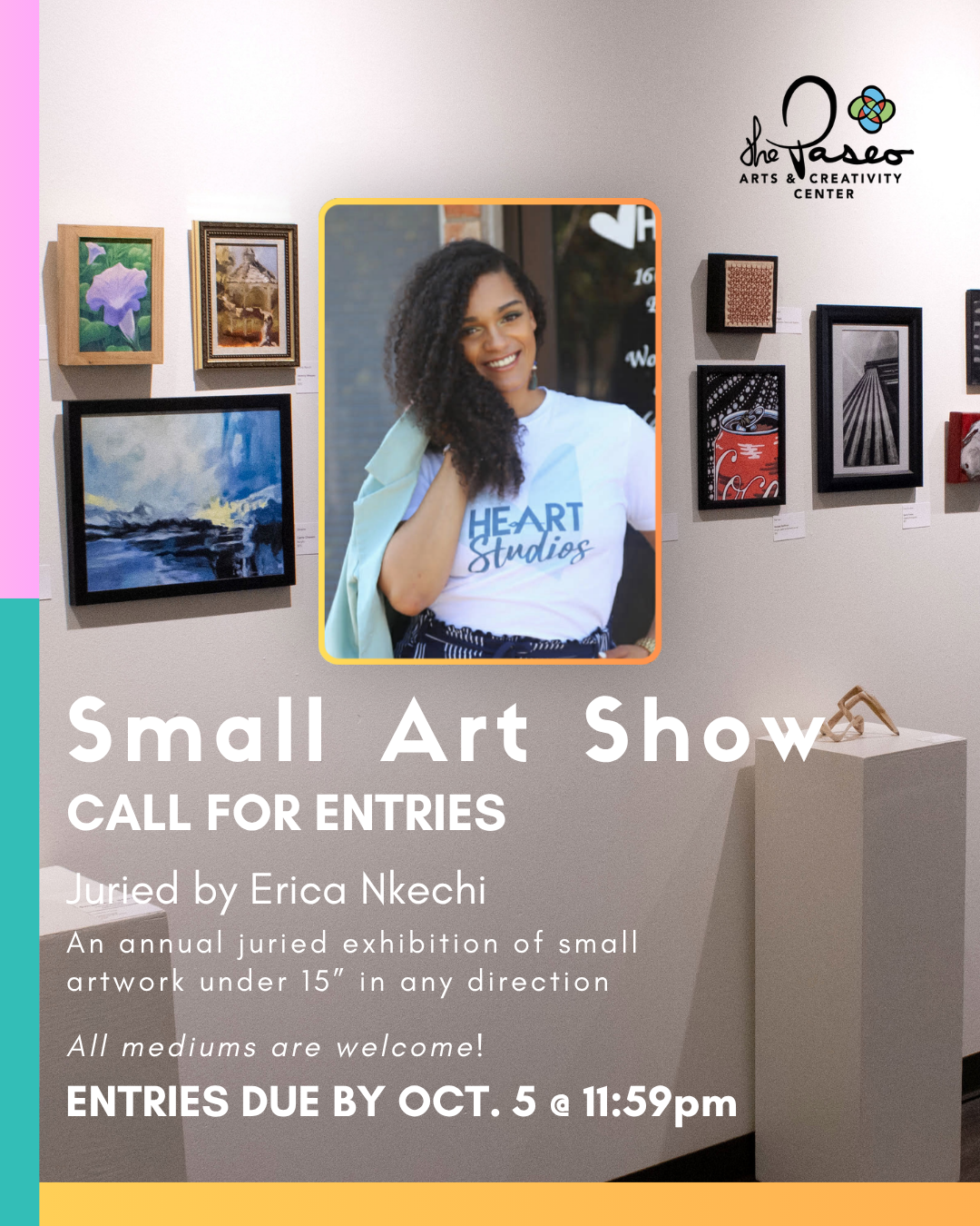 Call for Entries - Small Art Show