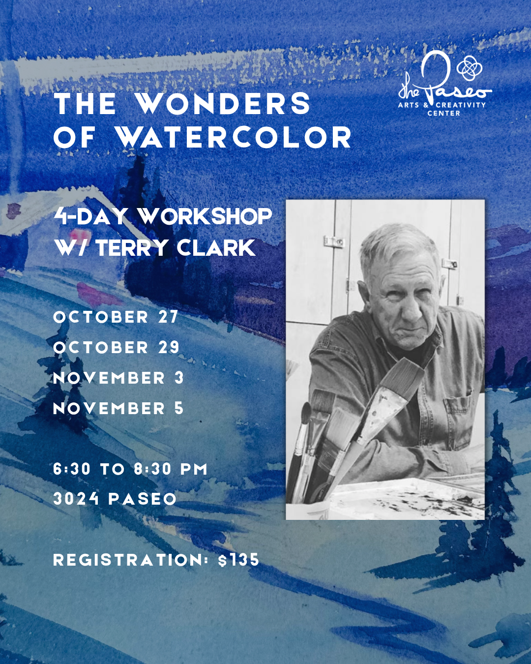 The Wonders of Watercolor w/ Terry Clark