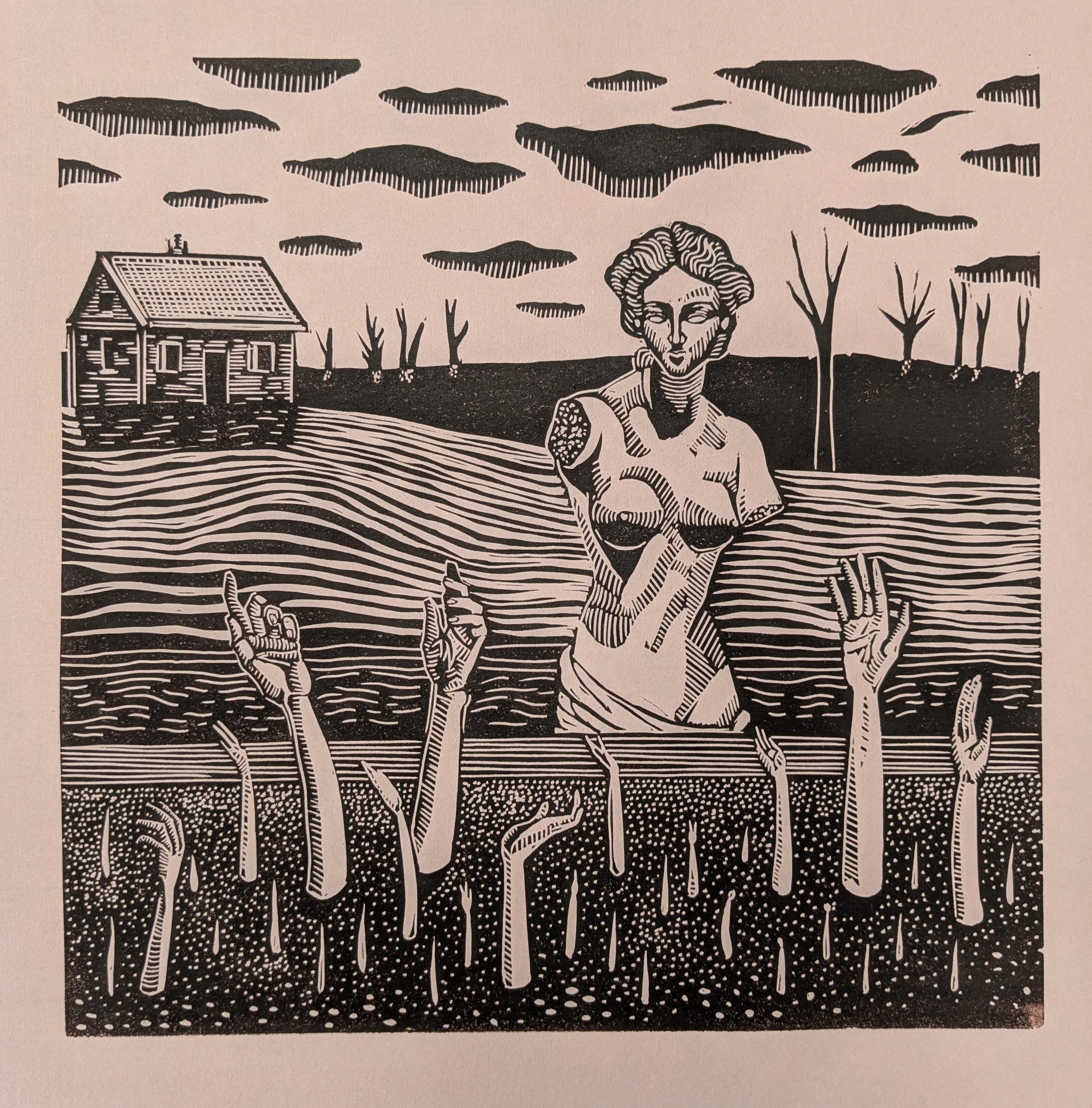 I'll Just Grow My Own - Candacee White, 12x12", $175