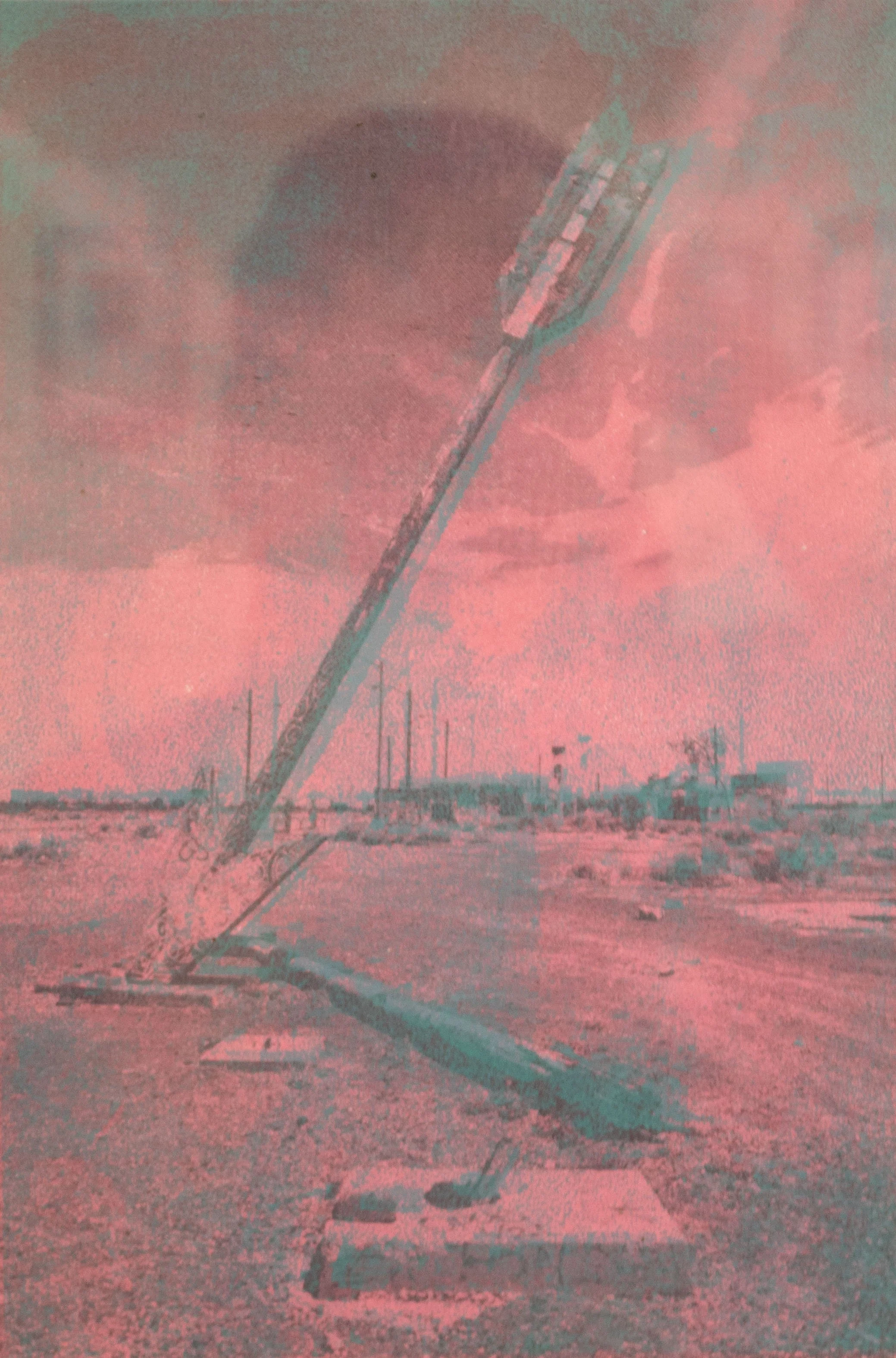 Pink Arrow - VC Torneden, 6x9, $150