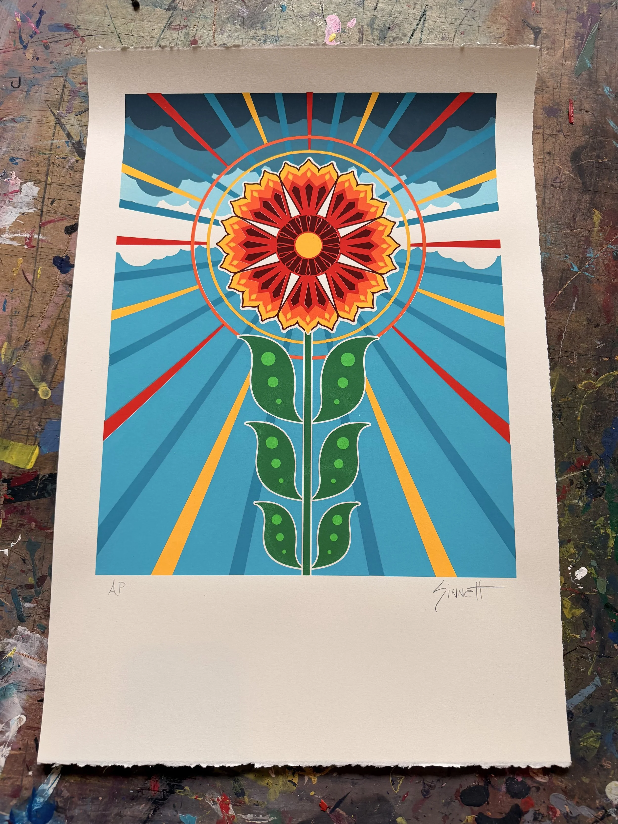 Goddard - Rick Sinnett, 22.5x15", $400