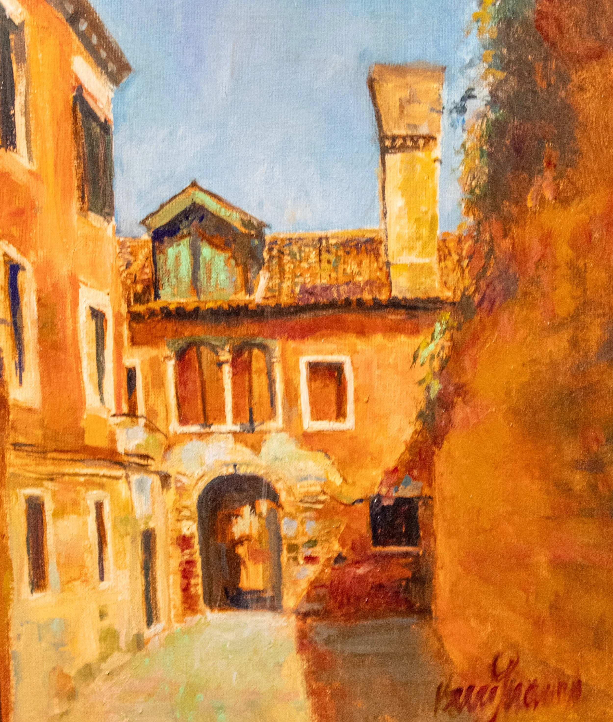A Street in Venice - Dr. Kevin Thomas, 8x10", $235