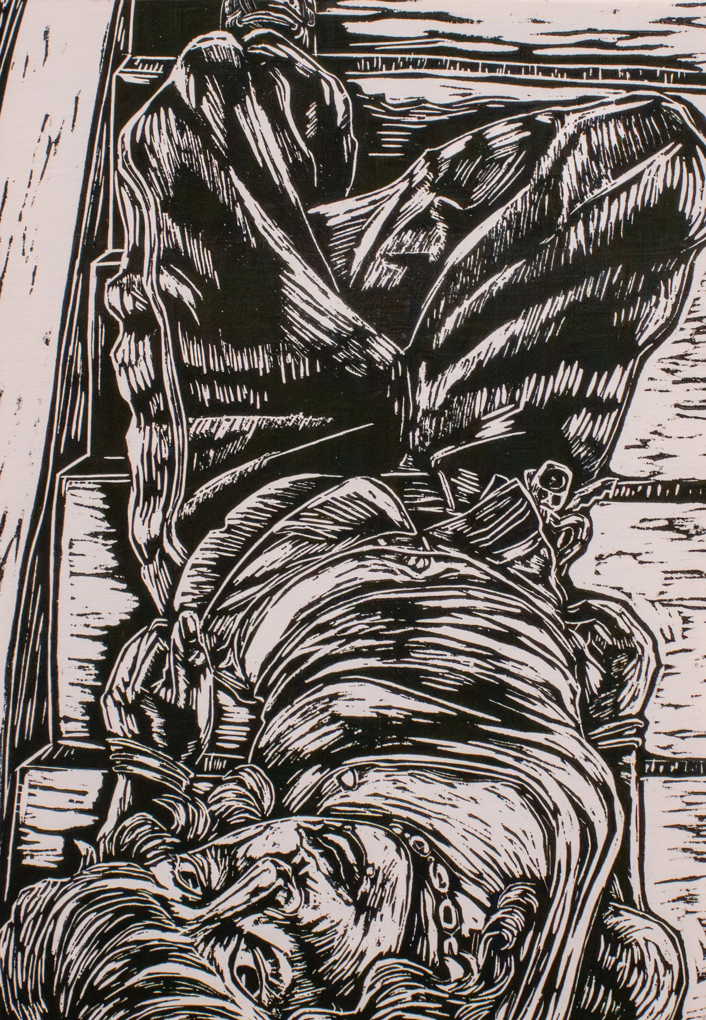 Laying Low - Aztrid Moan, 12x17", $250