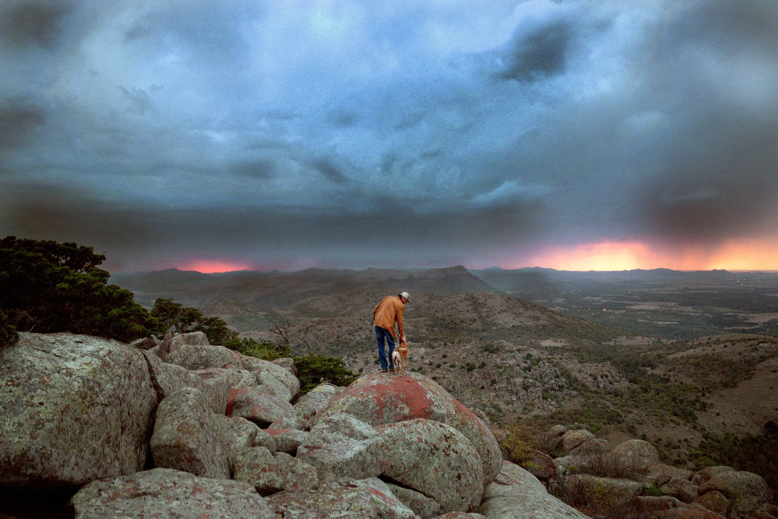 "One Stormy Night" - Michael Kinney, Digital photography, 27" x 39", $570