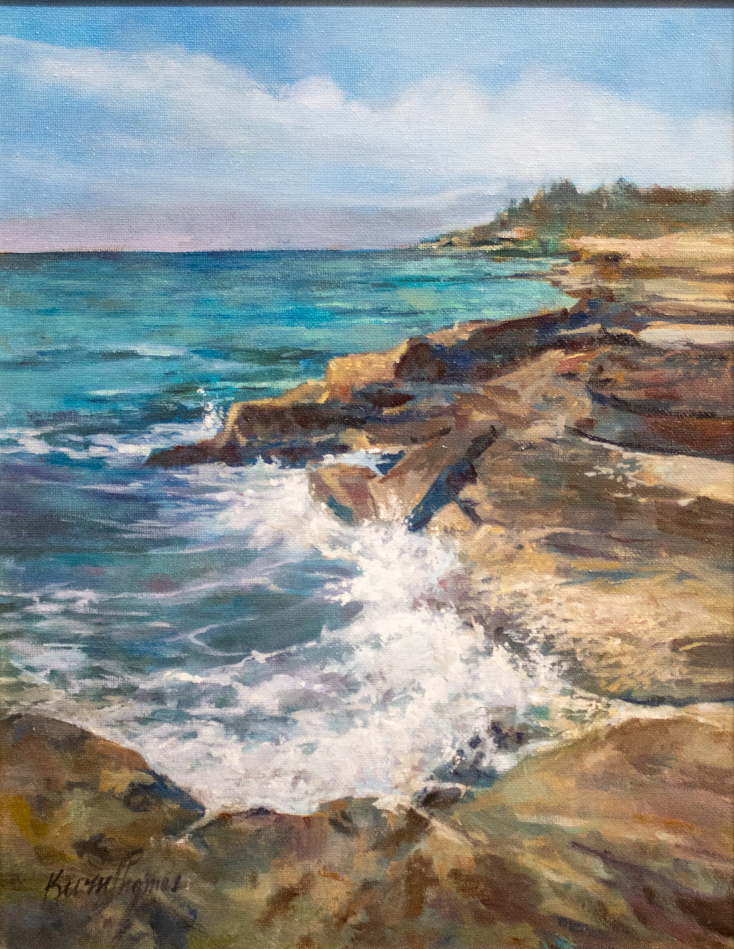 Cancun Seashore - Dr. Kevin Thomas, 11x14" $350
