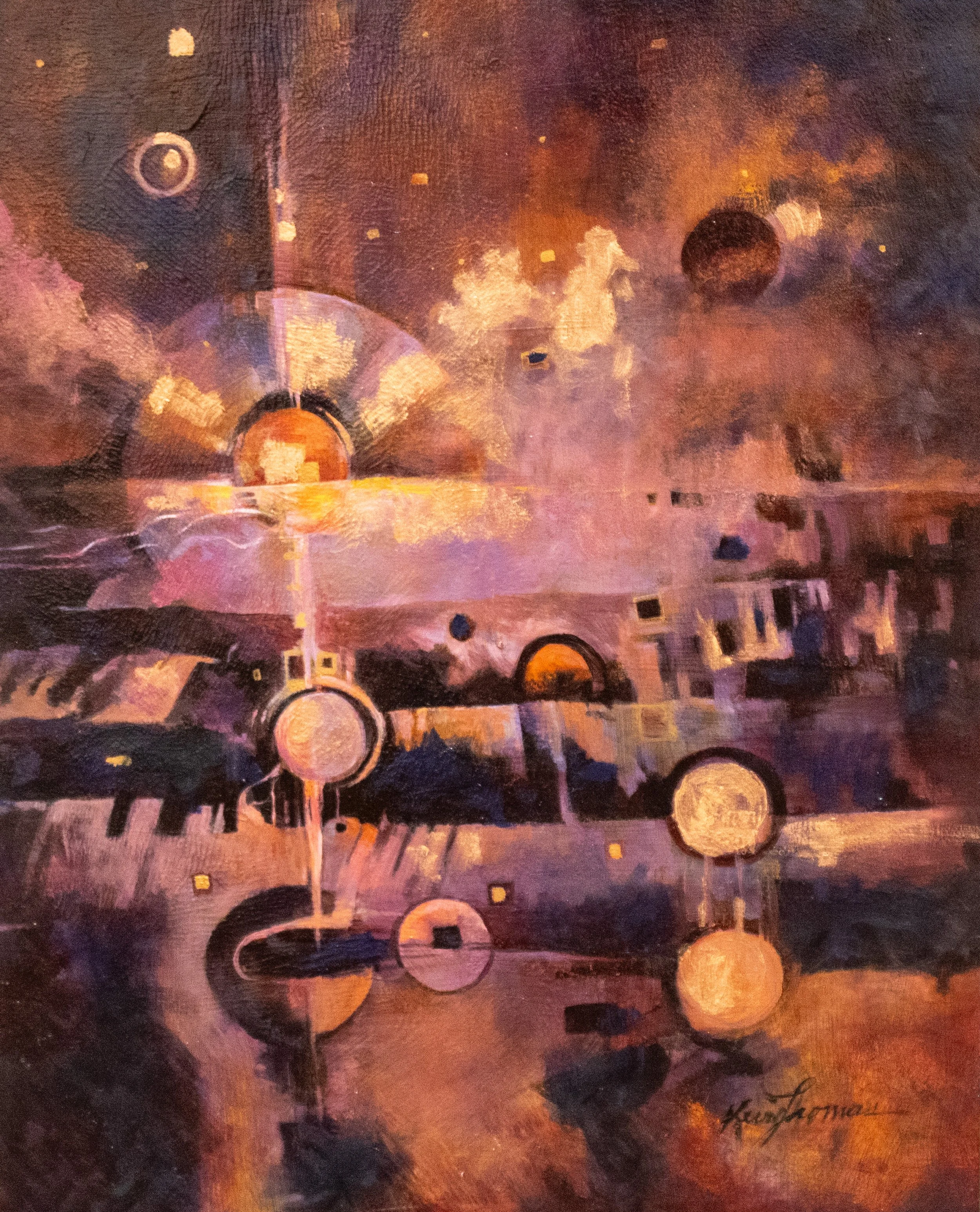 Lighthouse - Dr. Kevin Thomas, 18x24", $350