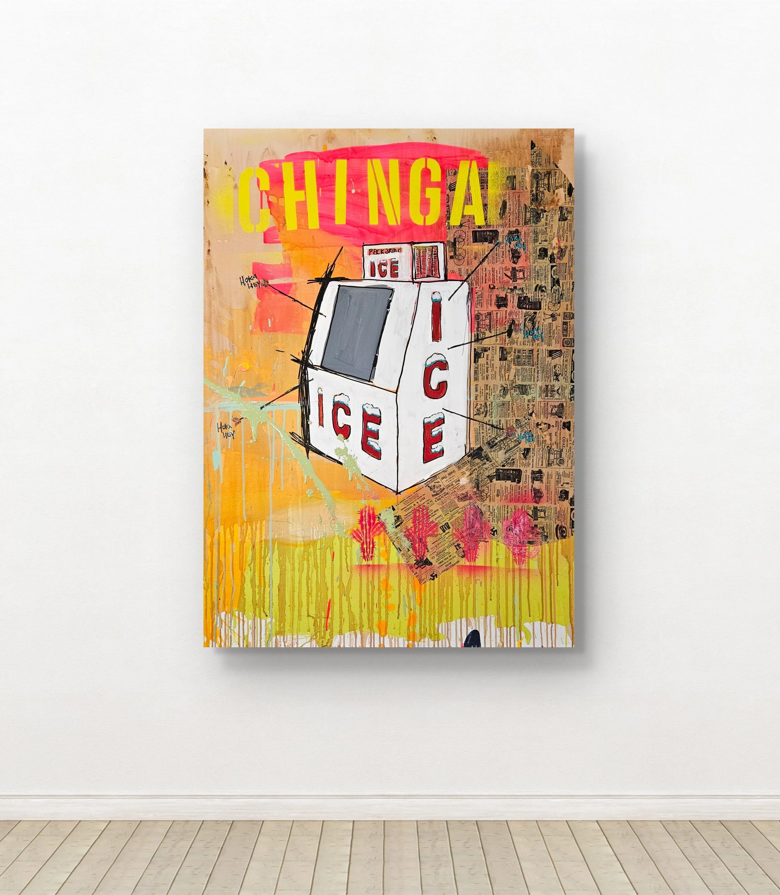 Hoka Hey - Taylor Cleveland, 6x8, $1,150