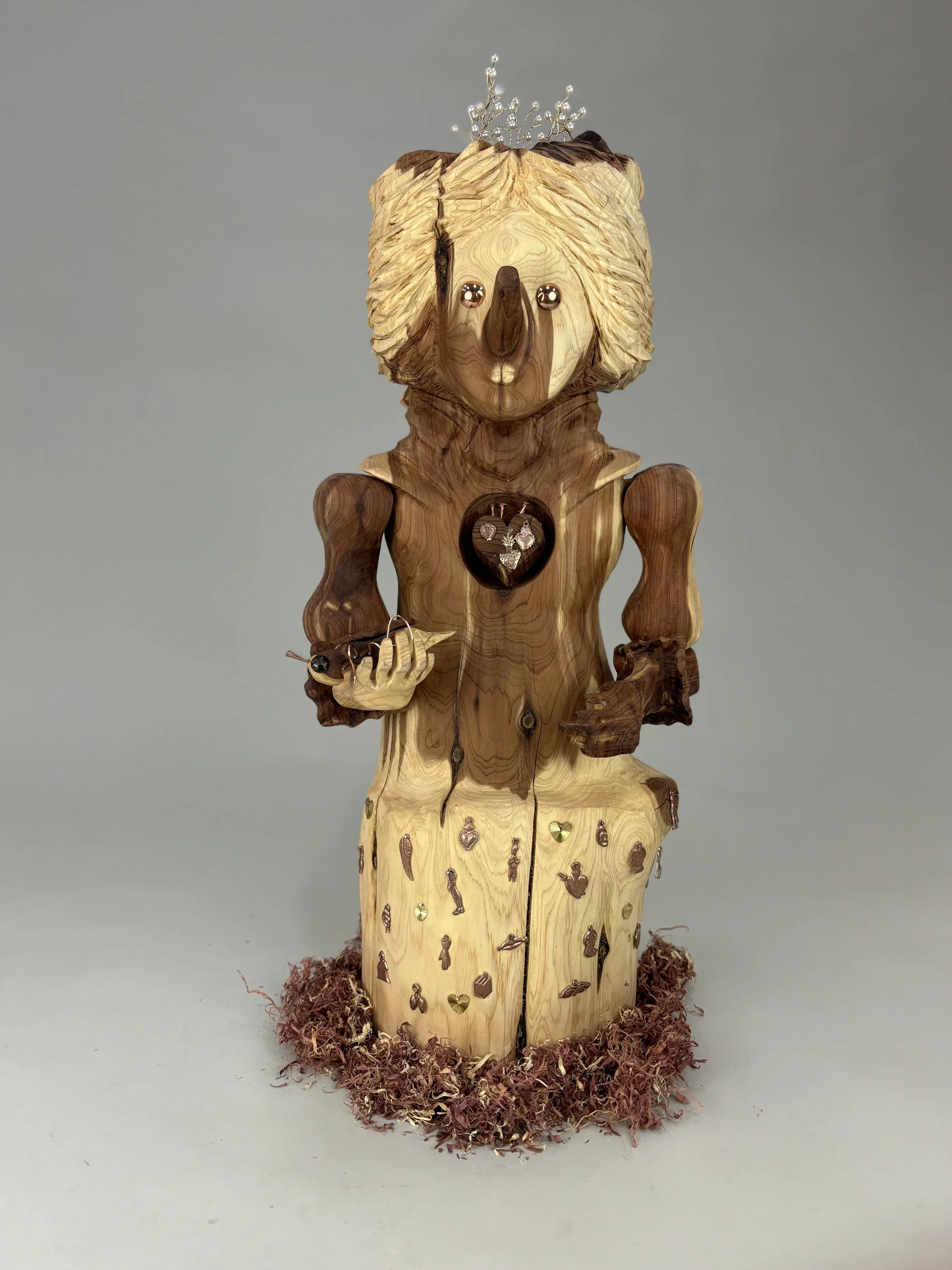 Hopeful Pinocchio - Melissa Pranin Guillen, 25x10x10, $3200