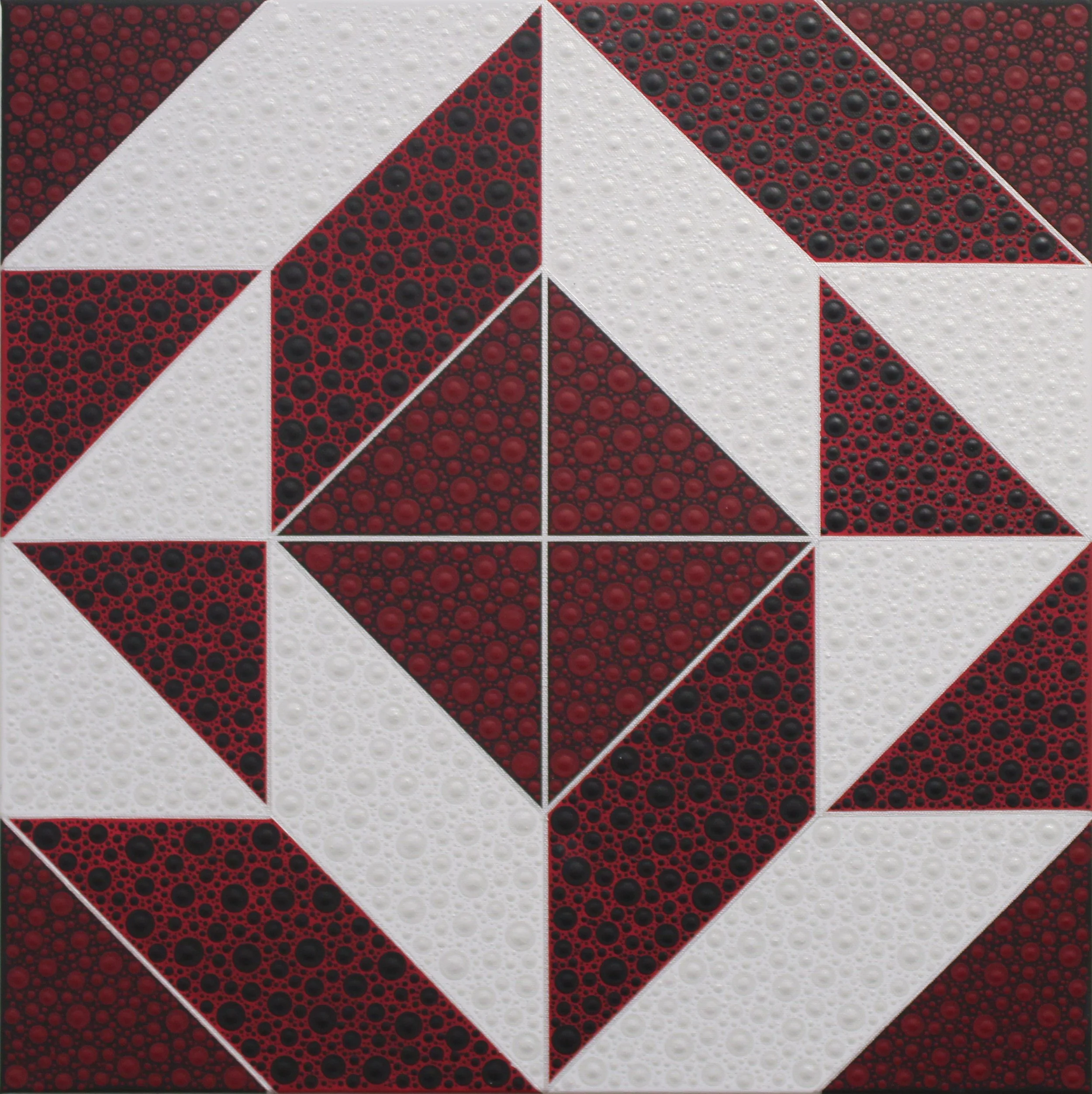 "Illusions - 2" - Carrie Daley, Acrylic on canvas, 20 x 20 in, $360