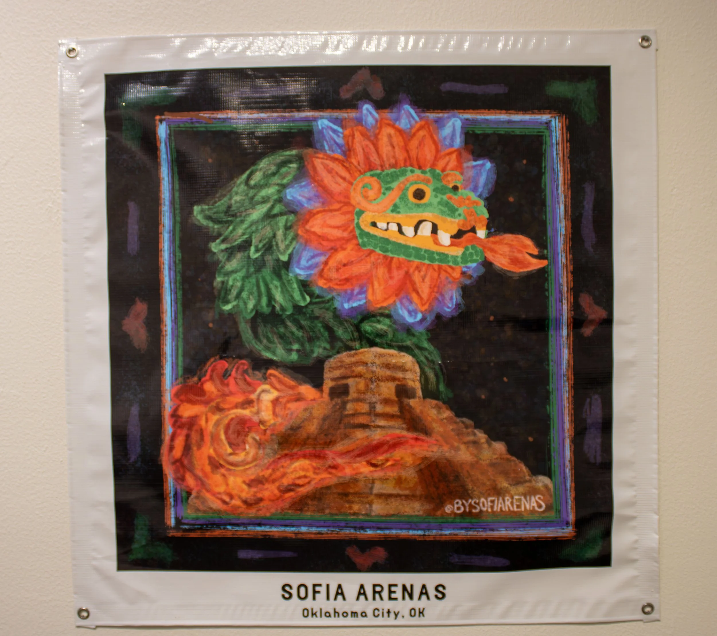 Quetzalcoatl - Sofia Arenas, 30x30, $150