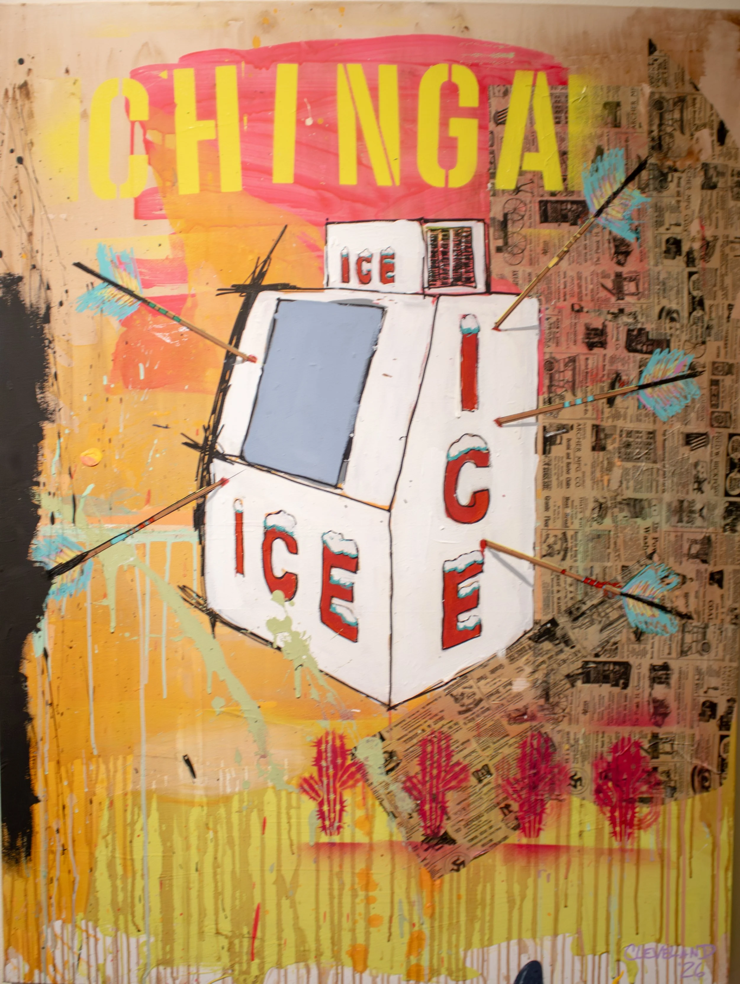 Chinga - Taylor Cleveland, 36x48", $1,000