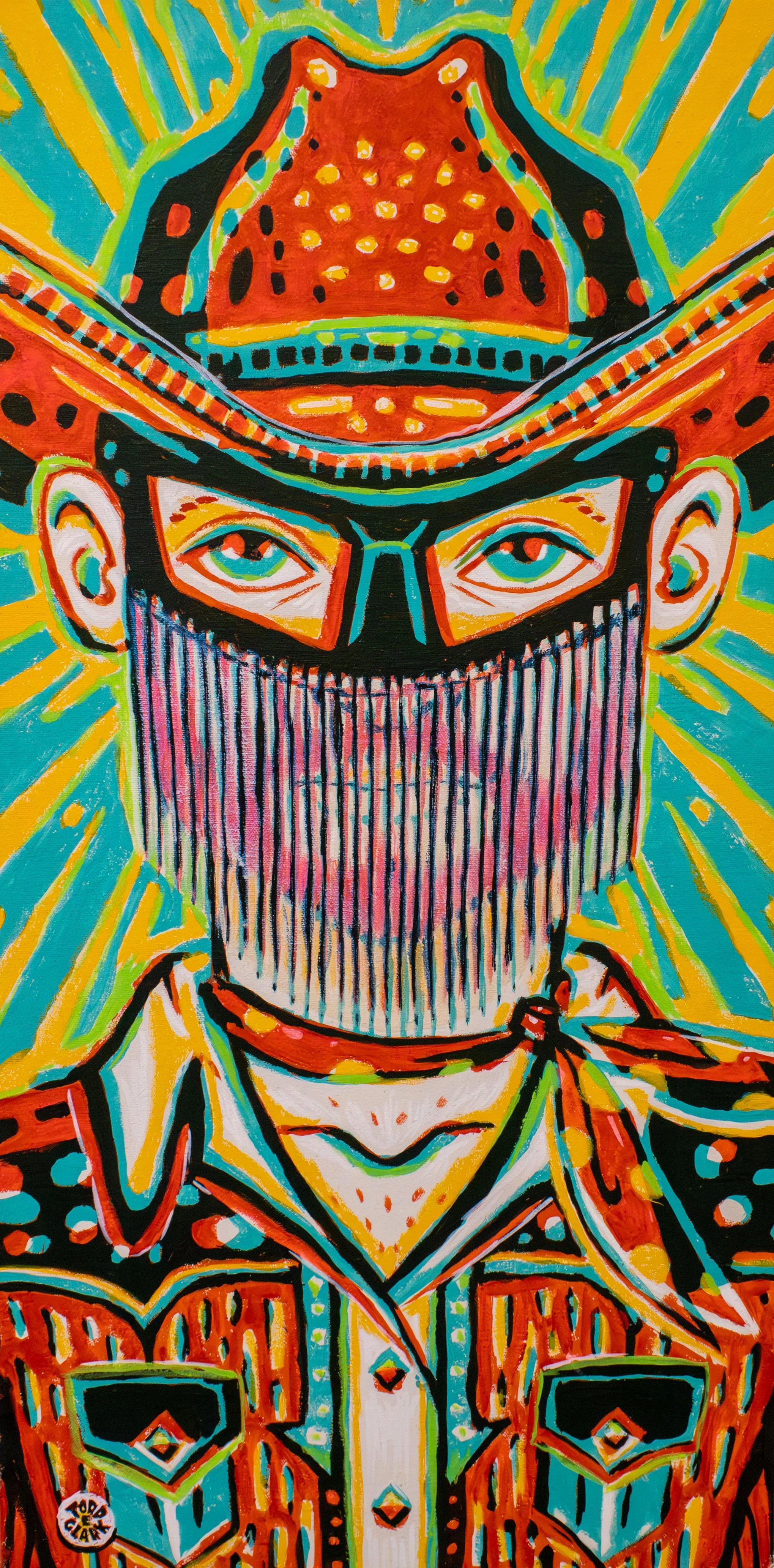 Orville - Todd E. Clark, 15x30", $400