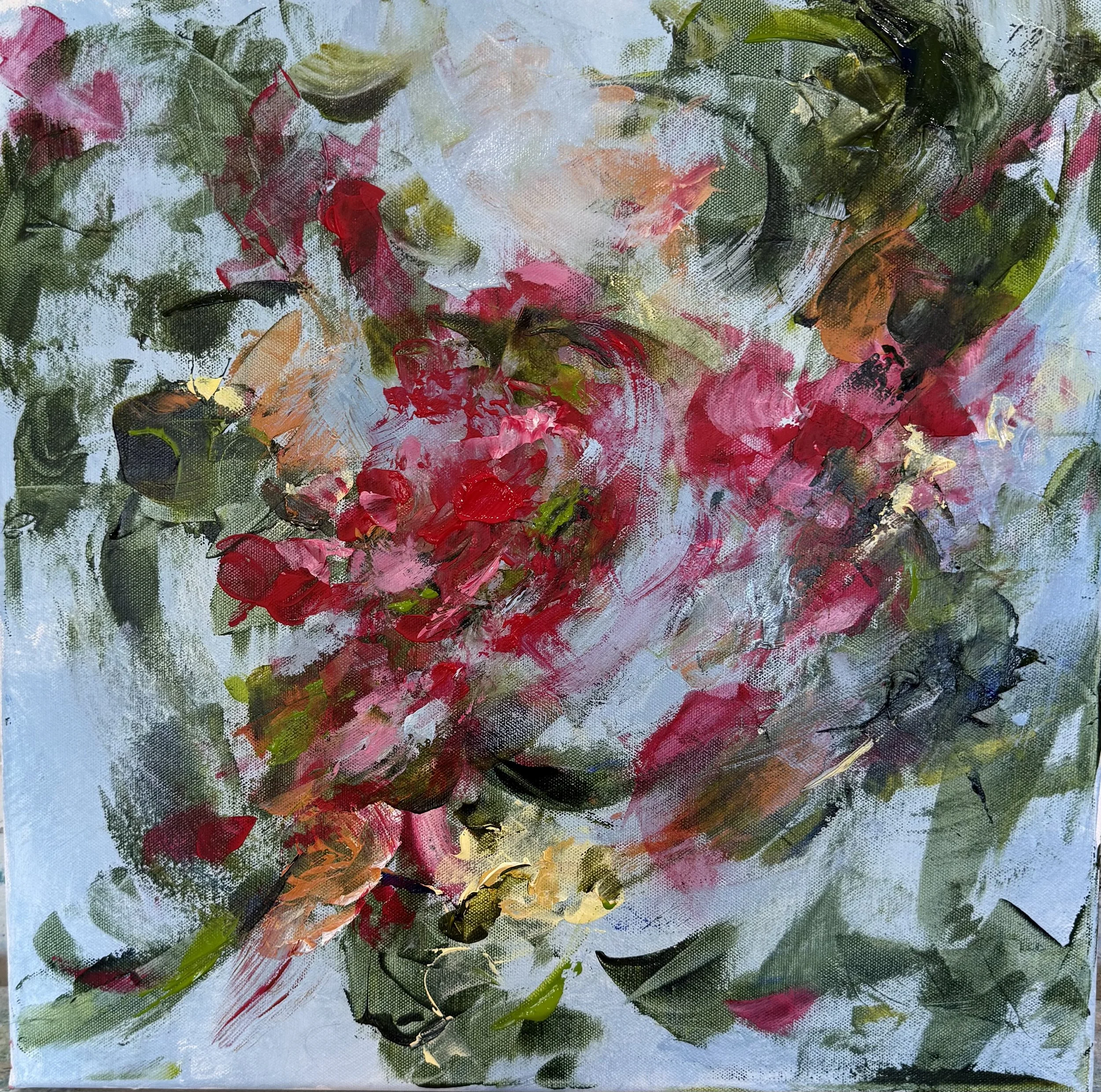 This Present Light - Sandra Stewart Brooks, 18x18, $175