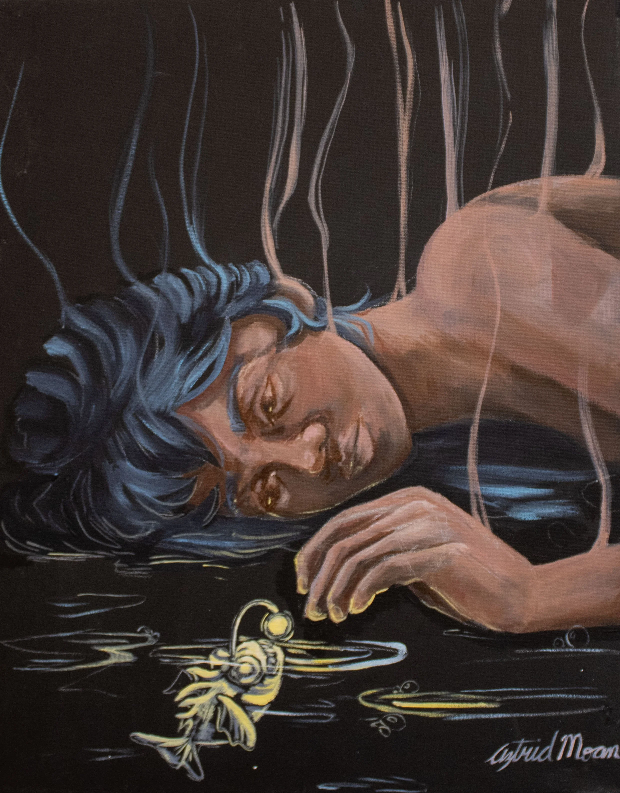Esca - Aztrid Moan, 16x20", $215