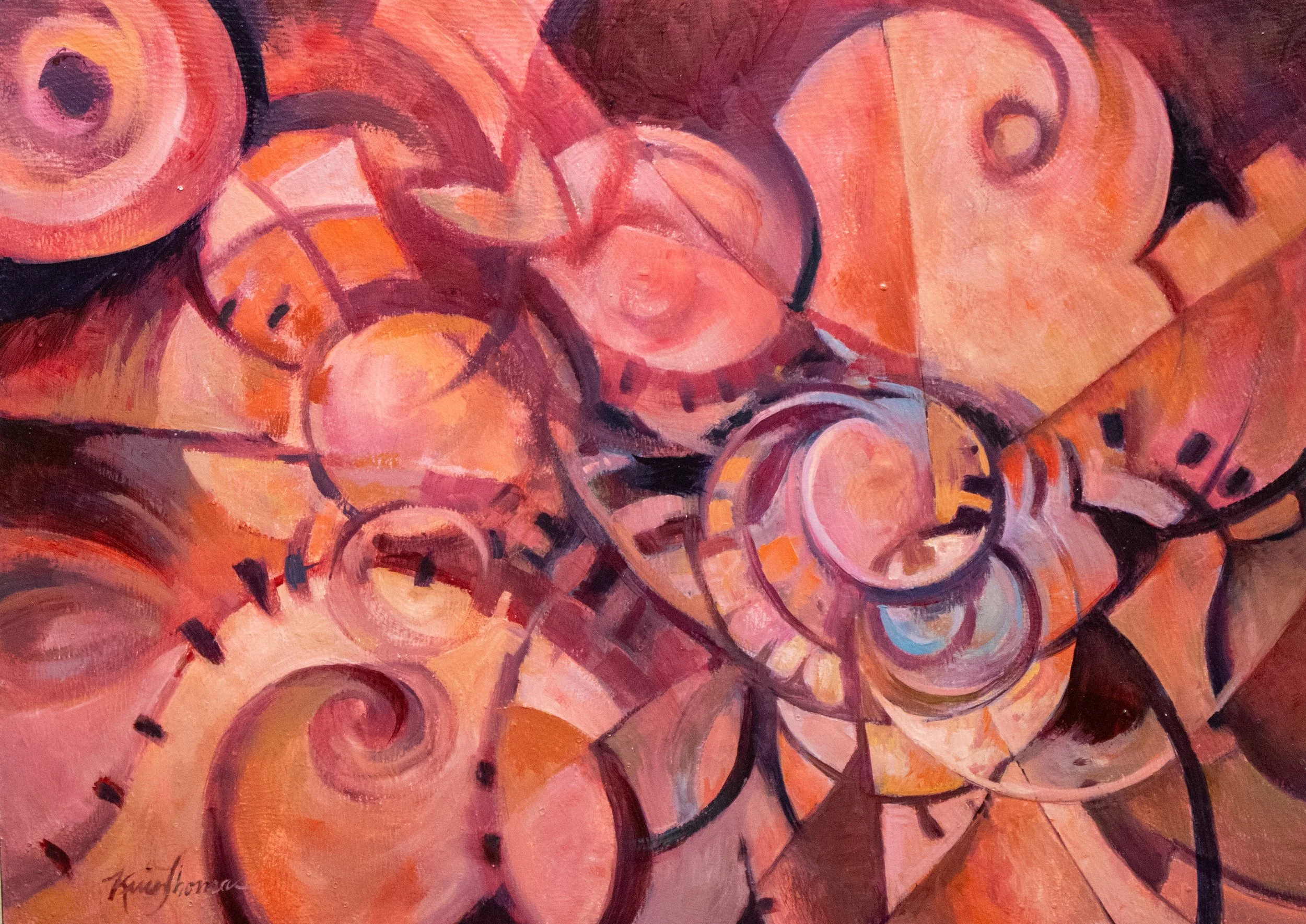 Where the Light Persists - Dr. Kevin Thomas, 24x24", $425