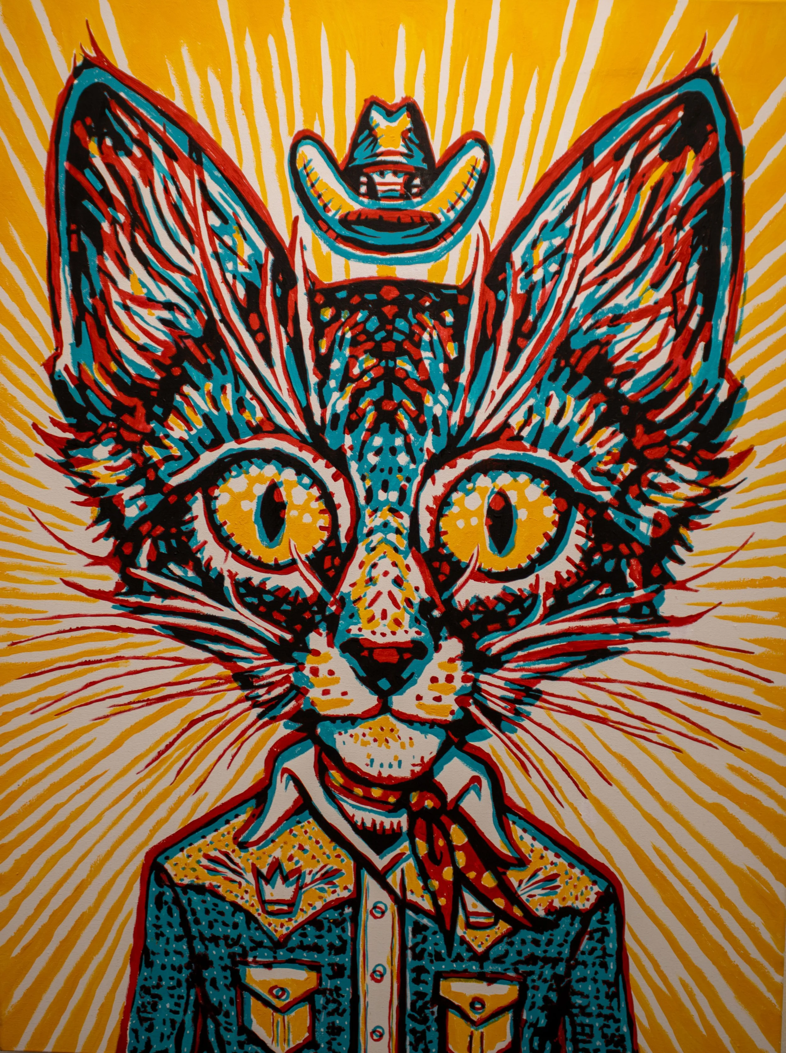 Kittyboy Prints - Todd E. Clark, 30x40", $1.200