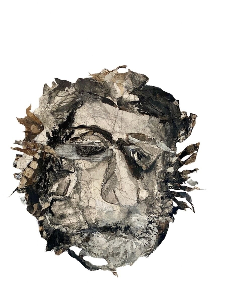 My Own Mythology - Leslie Hamrick, 17x16x2, $1,000