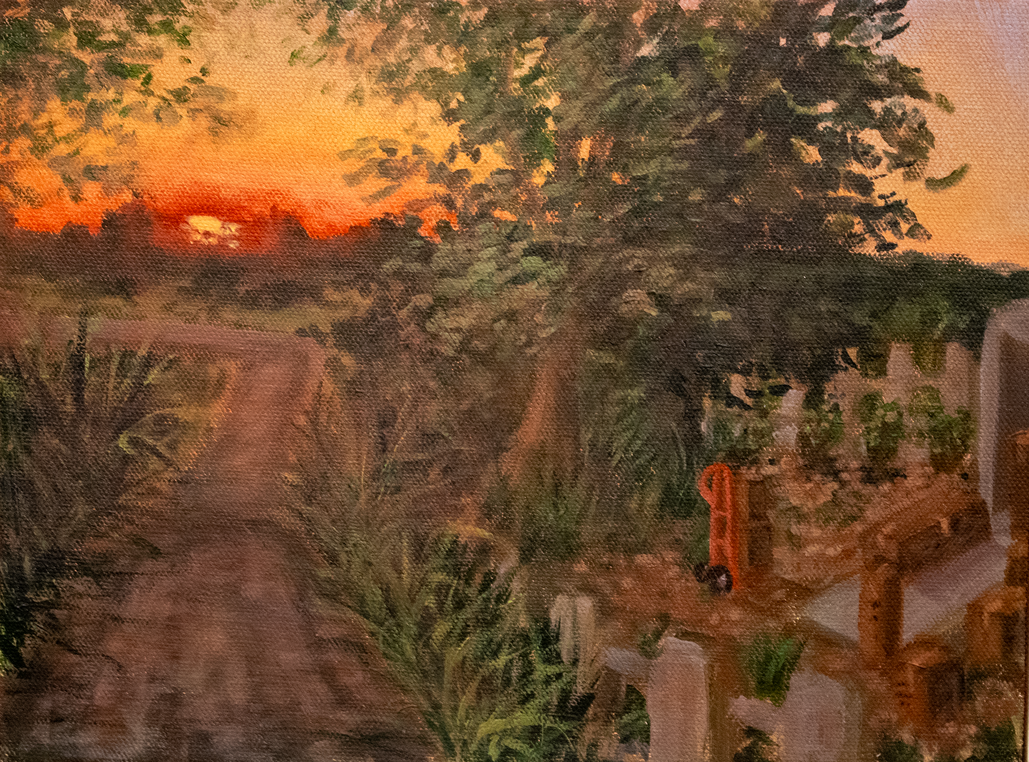 "Sizzling In" - SOLD