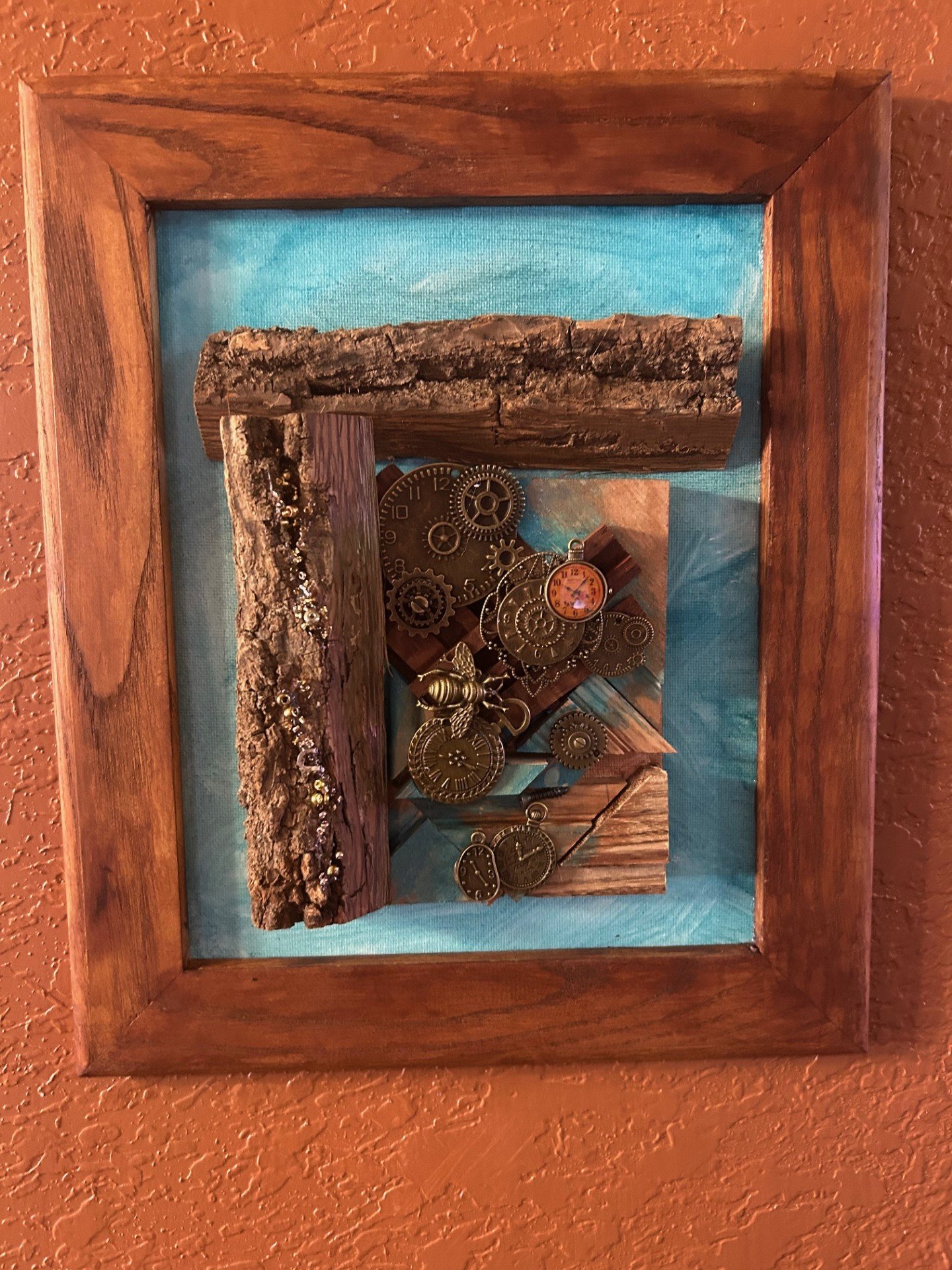 Bee on Time - Rebecca Sesock, 10x12, SOLD