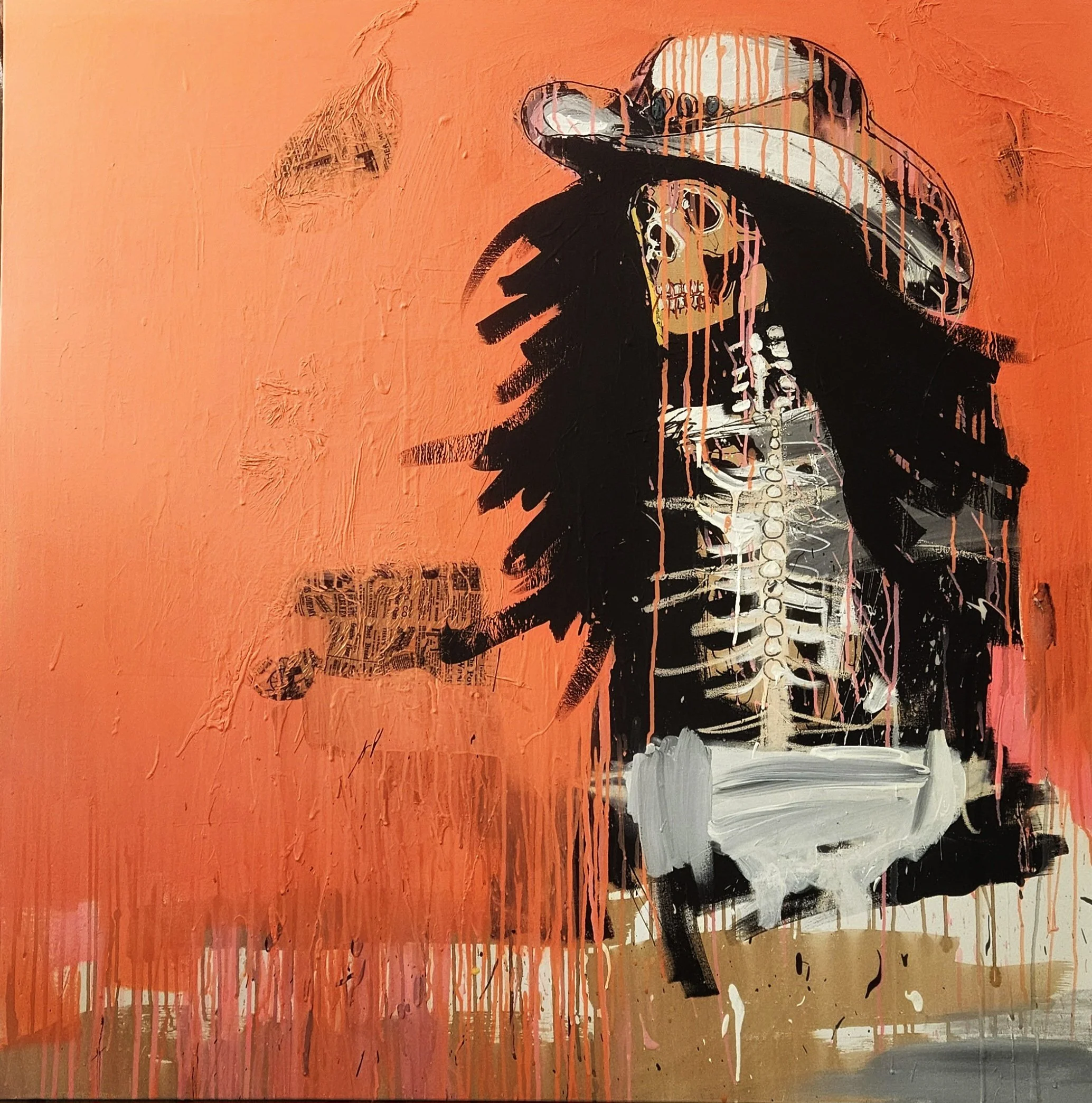 Cowgirl - Taylor Cleveland, 48x48", $1,500