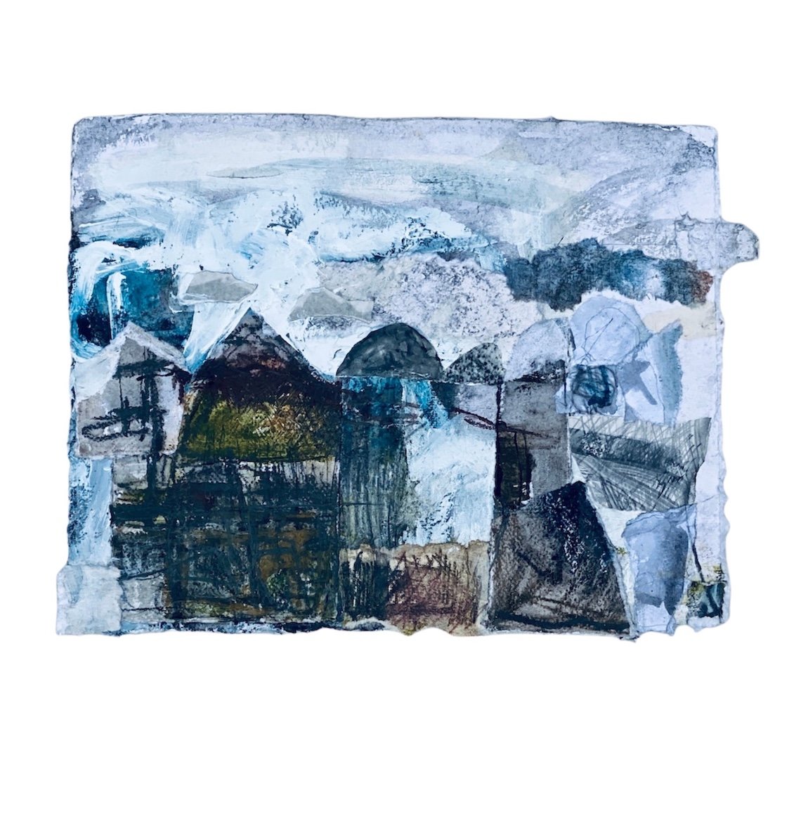 Ann's Diary - Leslie Hamrick, 17x19x1.5, $1,250