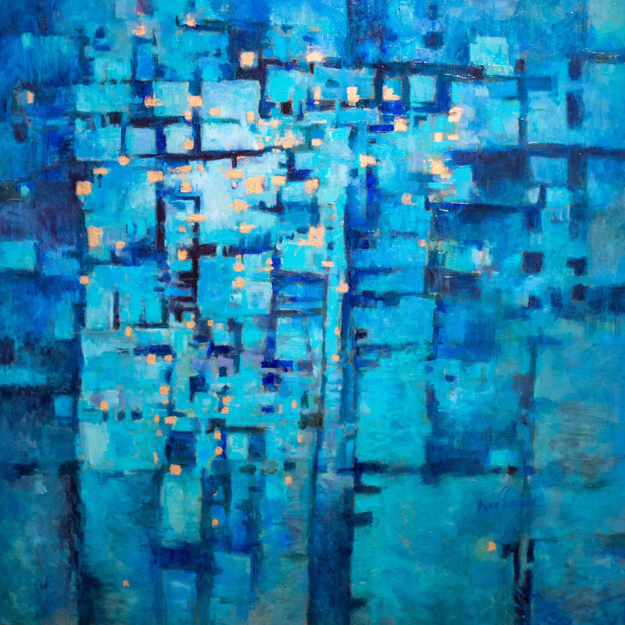 Depths that Hold - Dr. Kevin Thomas, 36x36", $1,200
