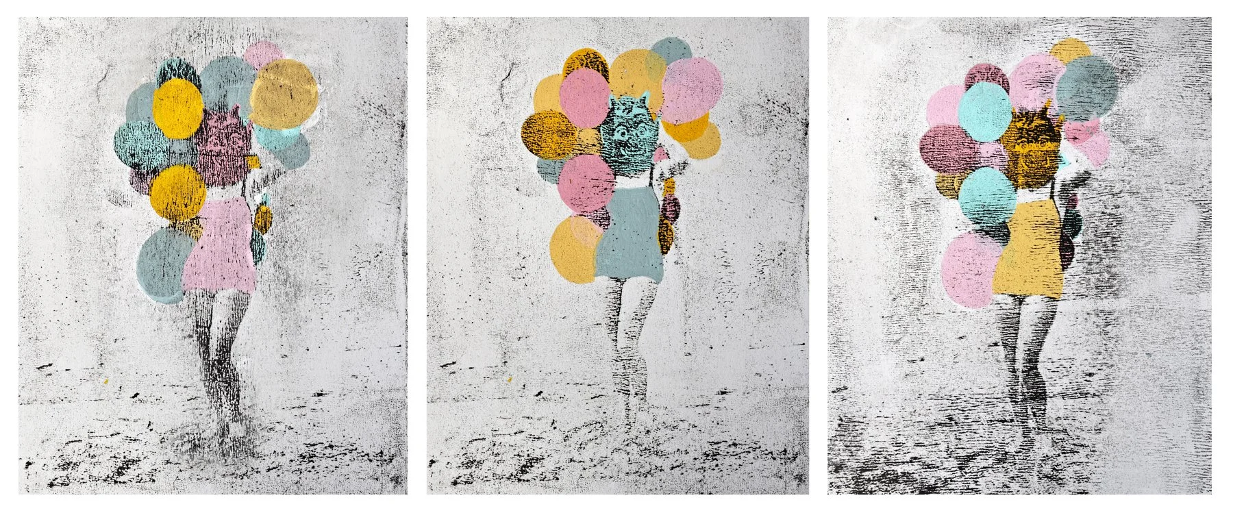 Devil Inside - Claudette Torneden, 14" x 30", $775