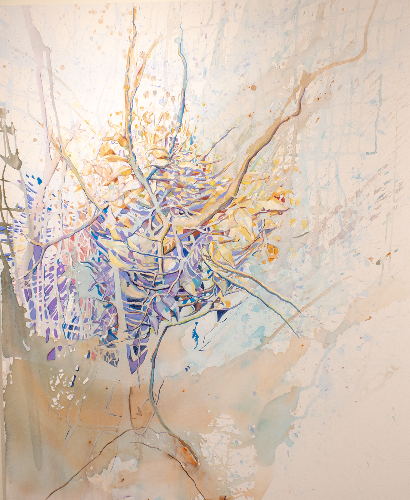 Suspended in Time - David Gipson, acrylic, $1,500