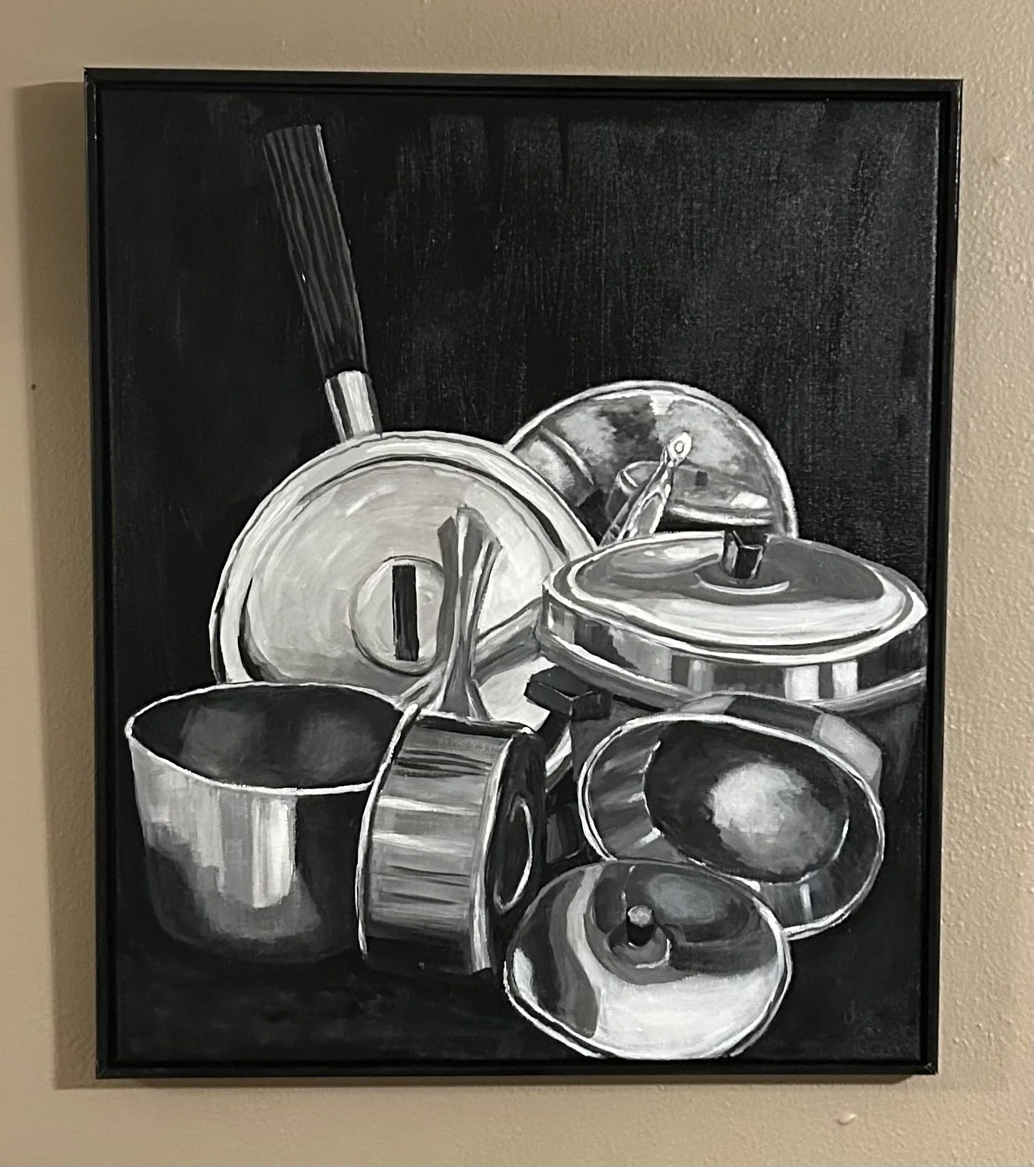 Pots and Pans - Joe Cox, 27x29, $200