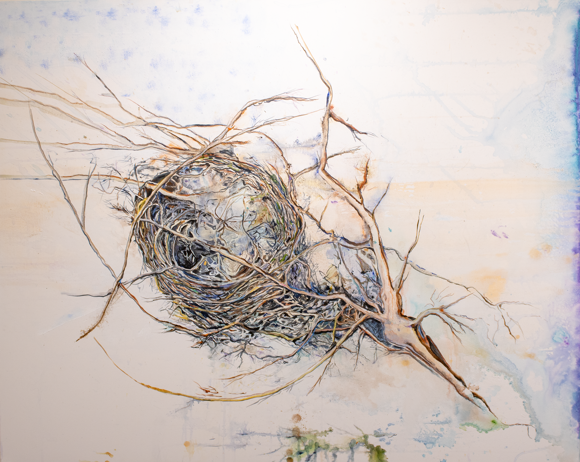 Frost - David Gipson, acrylic, $1,500