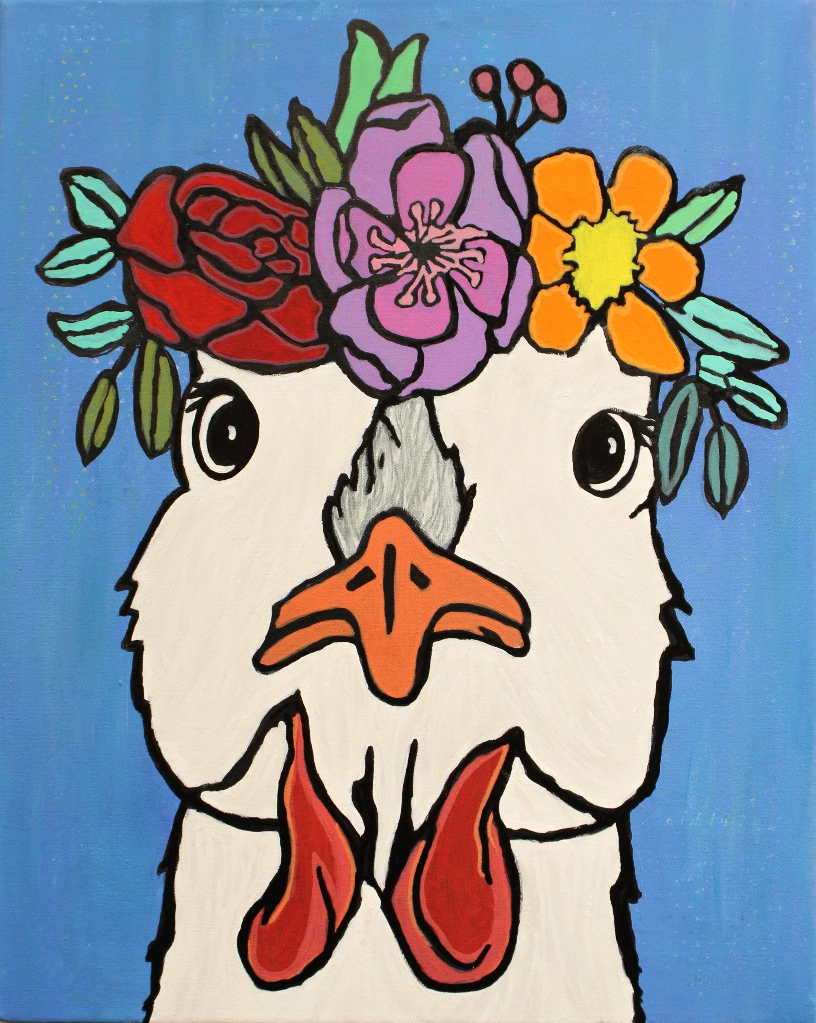 Flower Chicken - Michael Rodriguez & Craig Parr